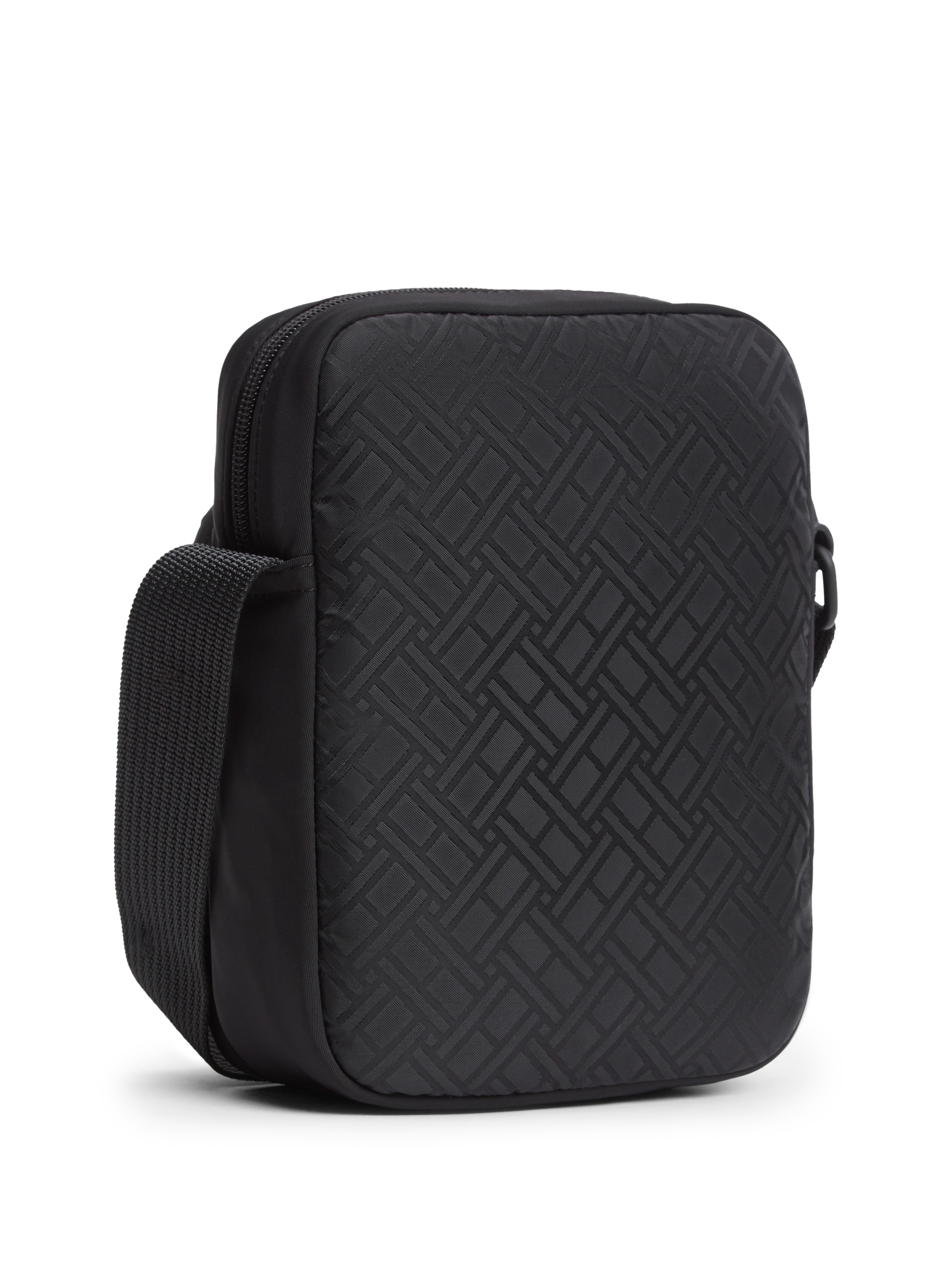 Tommy Hilfiger »TH NYLON JAQUARD MINI REPORTER« sac d'épaule homme avec logo