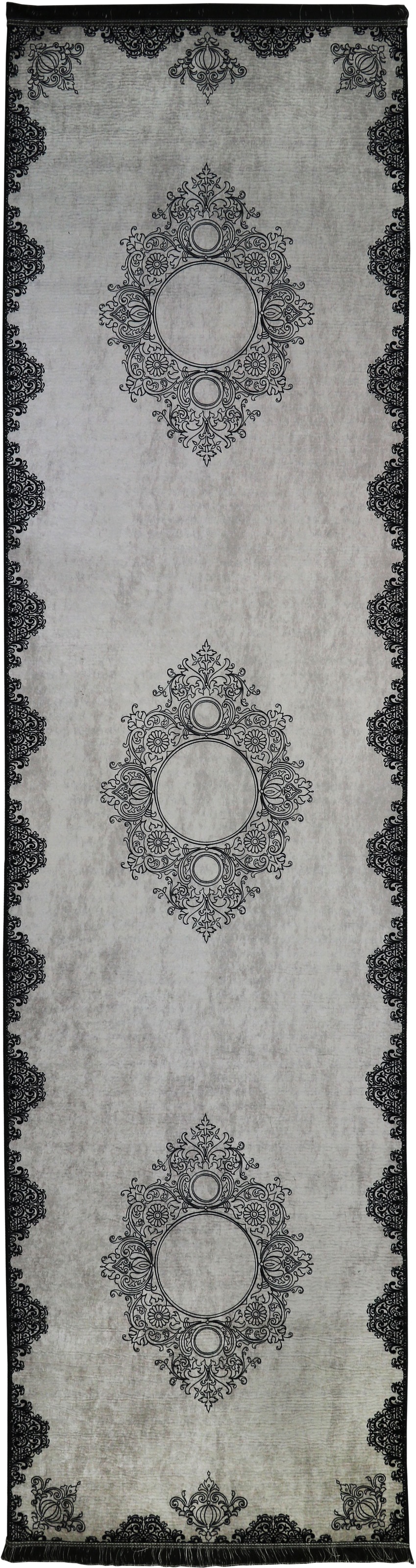 Image of RESITAL The Voice of Carpet Läufer »Sultan 001«, rechteckig, 9 mm Höhe, Teppich-Läufer, Flachgewebe, bedruckt, Orient-Optik, mit Fransen,waschbar, ideal im Flur & Schlafzimmer bei Ackermann Versand Schweiz