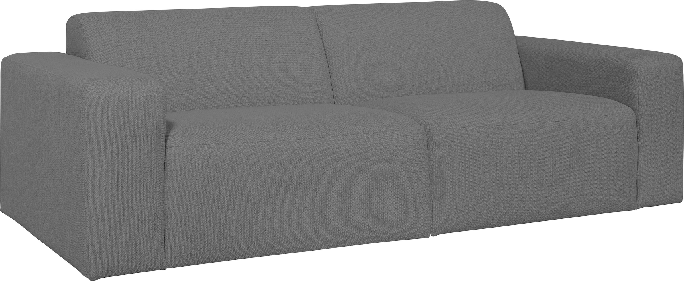 INOSIGN 3-Sitzer »Koa, 228 cm, Modulsofa in Webstoff, Cord«, Designsofa, weicher Lounge-Sitzkomfort, Welleunterfederung, bodentief