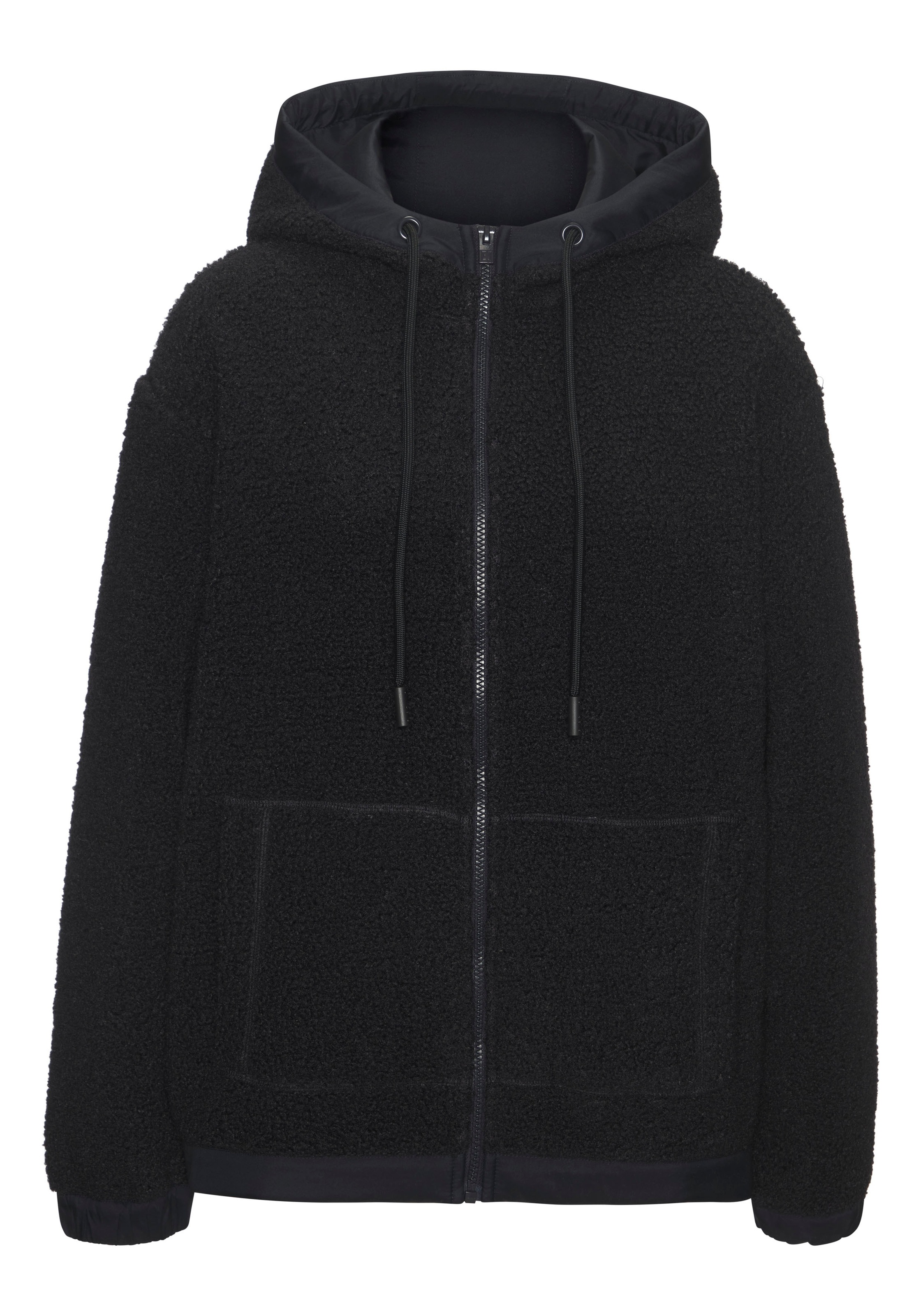 Elbsand Fleecejacke, mit Kapuze, mit Kapuze