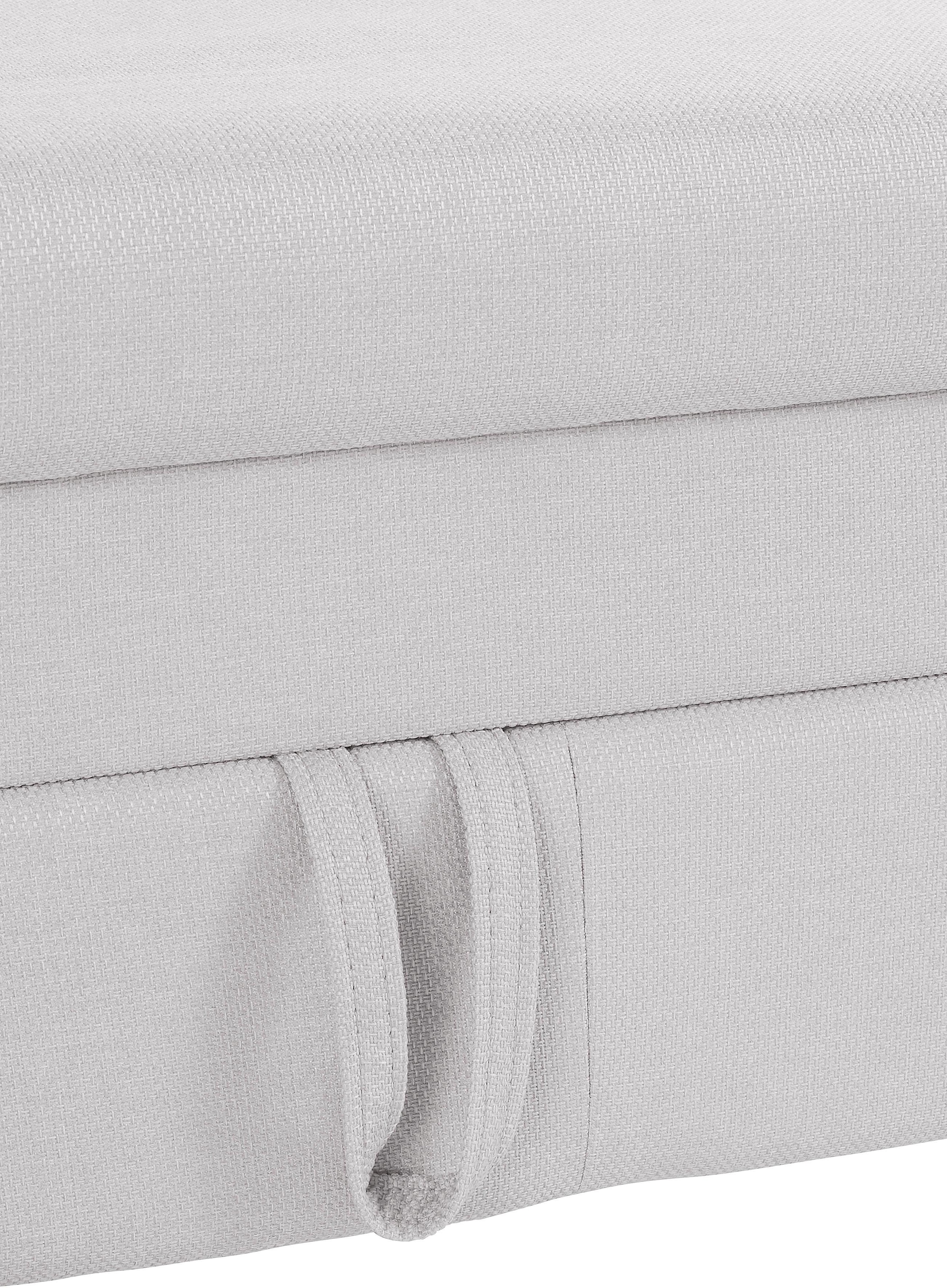 COTTA Ecksofa »Chef L-Form«, mit Kopfteilverstellung, wahlweise mit Bettfunktion & Bettkasten