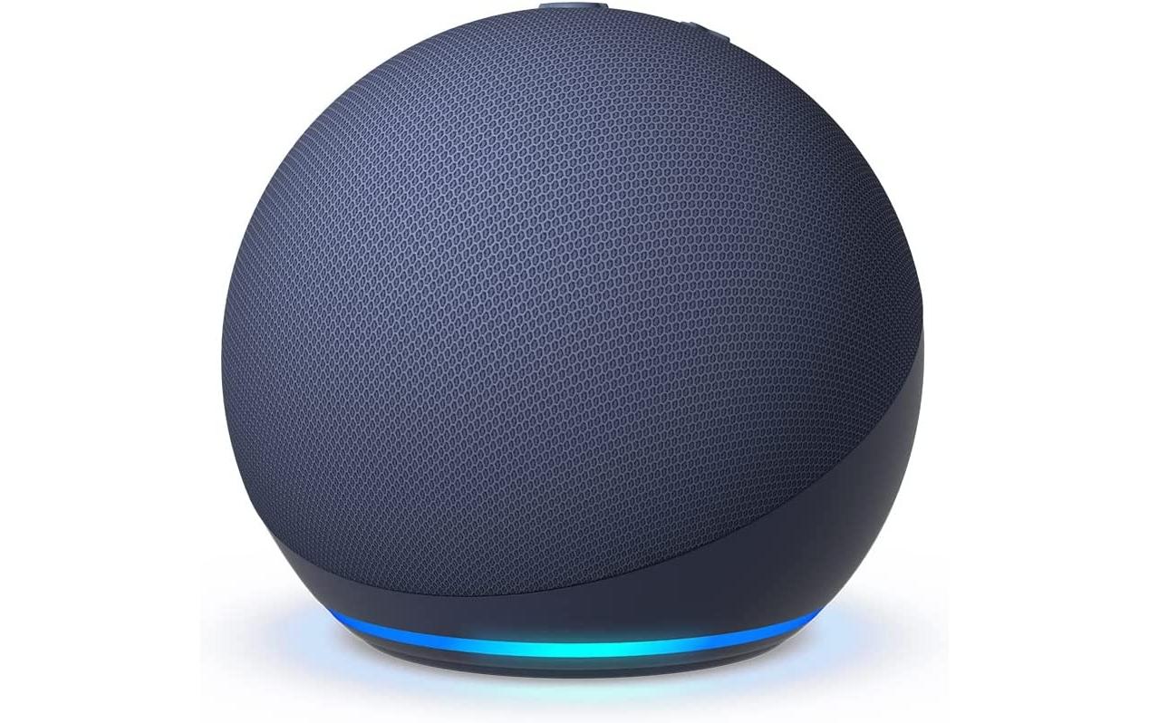 Amazon Smart Speaker »Dot 5. Gen. Blau« (Bluetooth WLAN (WiFi) )