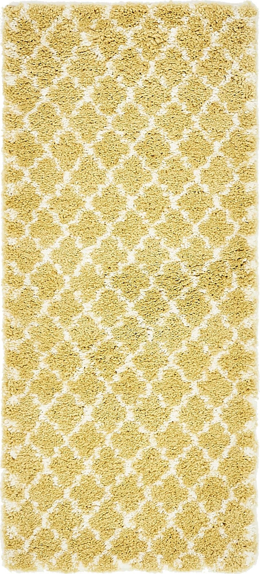 Myflair Möbel & Accessoires Hochflor-Läufer »Temara Shag Lagerräumung«, rechteckig, 51 mm Höhe, Teppich-Läufer, gewebt, weich & kuschelig