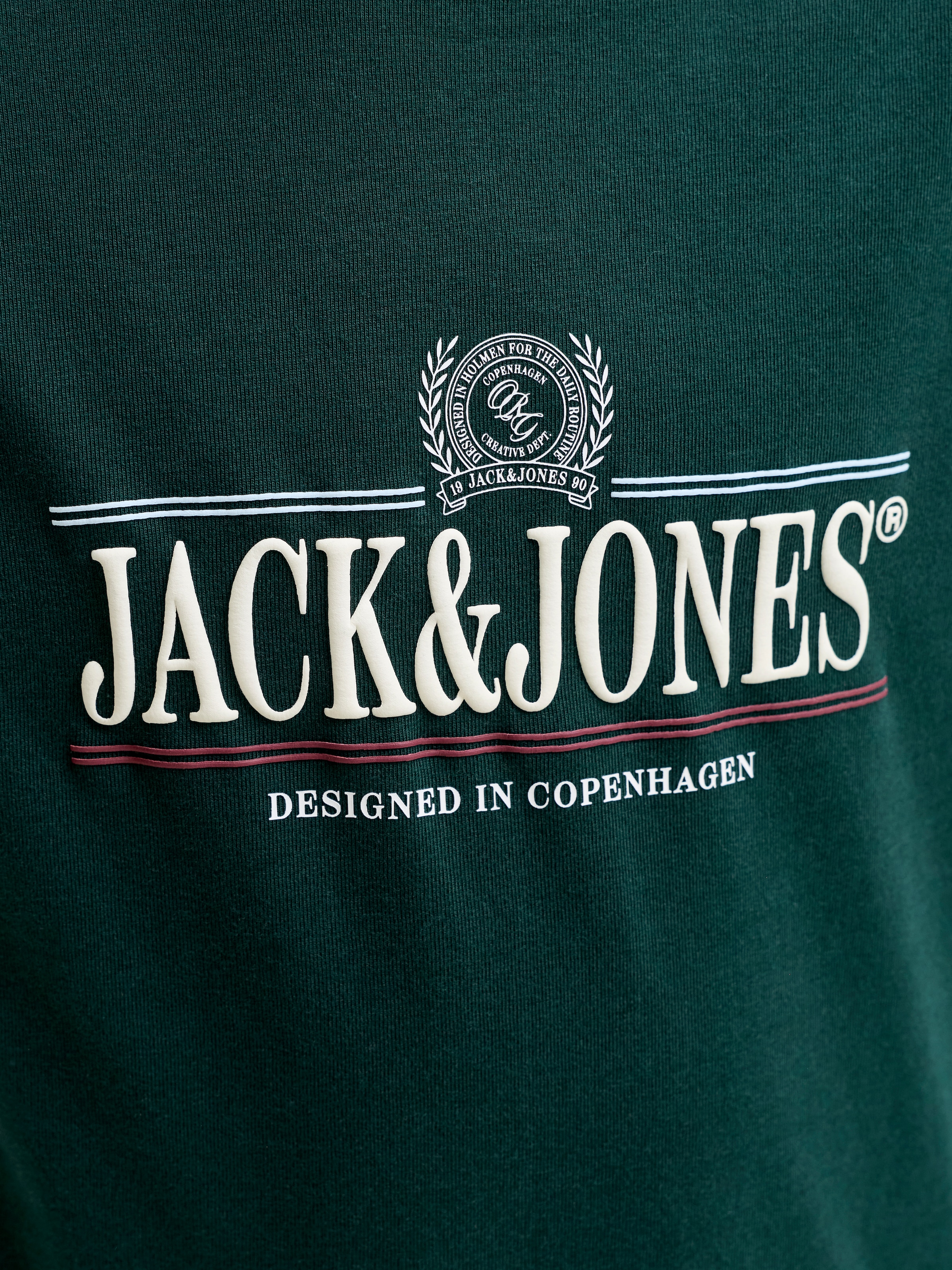 Jack & Jones Junior T-shirt à manches longues »JORFREDERIKSBERG GRAPHIC BOX TEE LS JNR« coton, coupe régulière