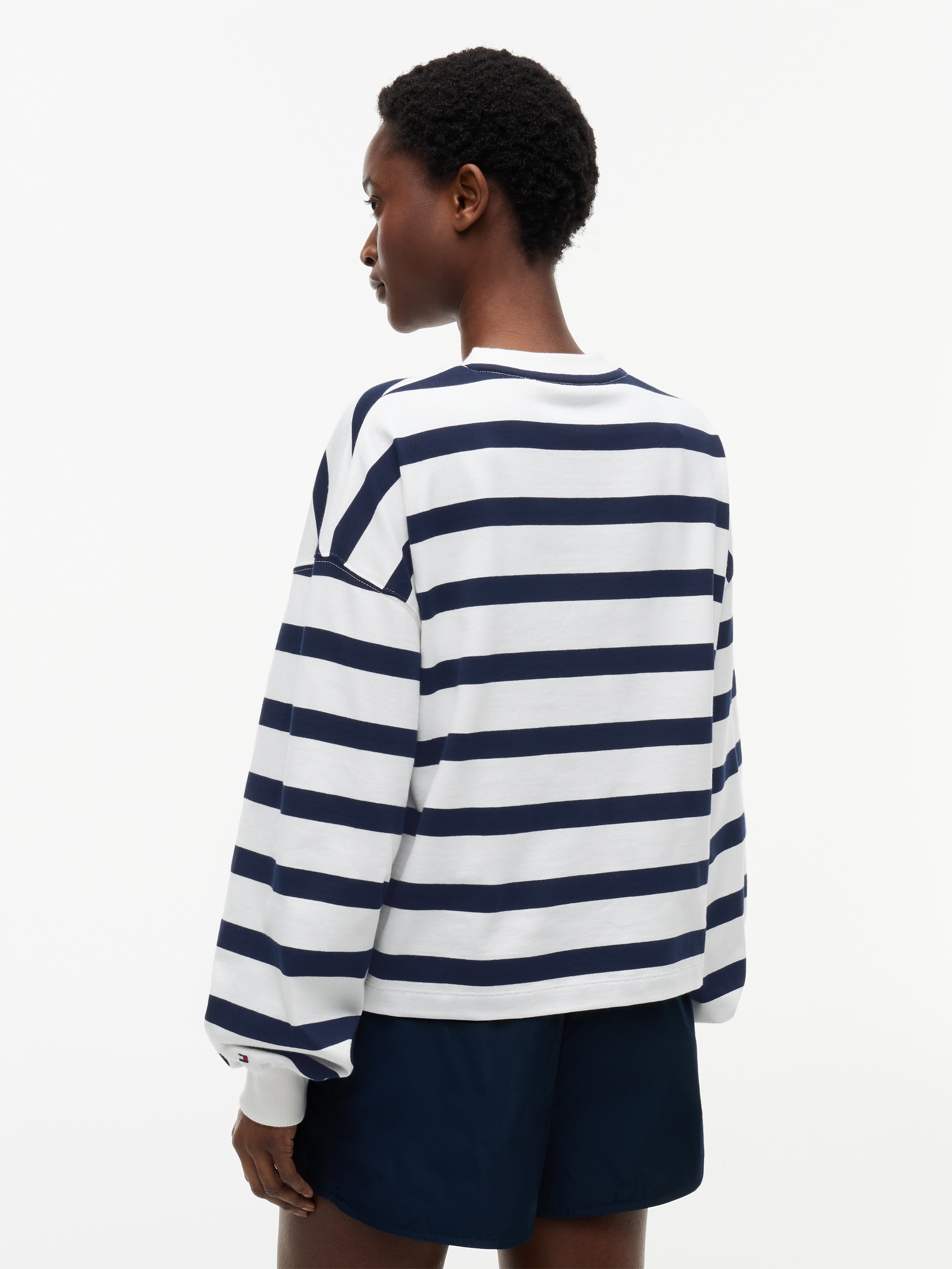 Tommy Hilfiger Sweat-shirt »TH Relaxed Fit Rundhals-Sweatshirt«, coton, coupe décontractée
