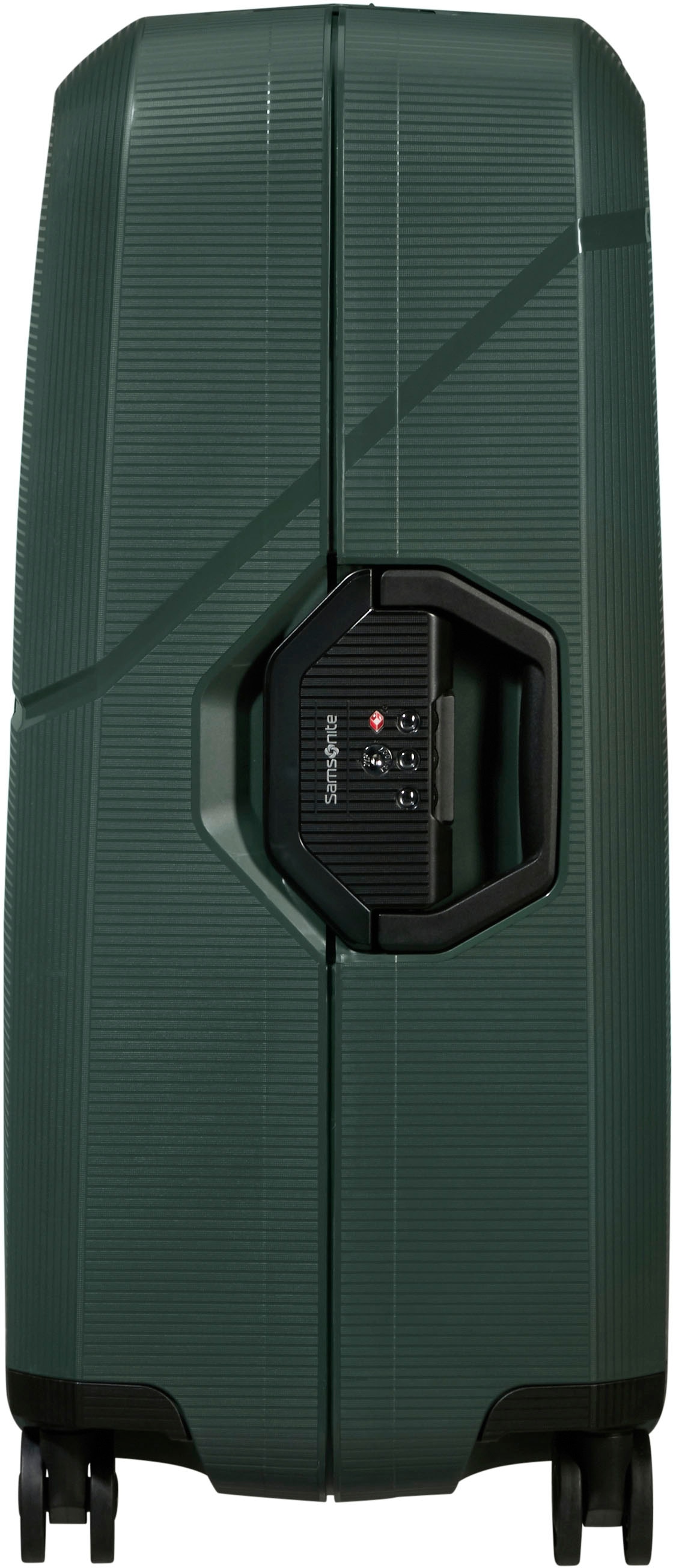 Samsonite Hartschalen-Trolley »MAGNUM ECO, verschiedene Grössen und Farben«, 4 Rollen, Reisekoffer Trolley Aufgabegepäck TSA-Zahlenschloss Made in Europe