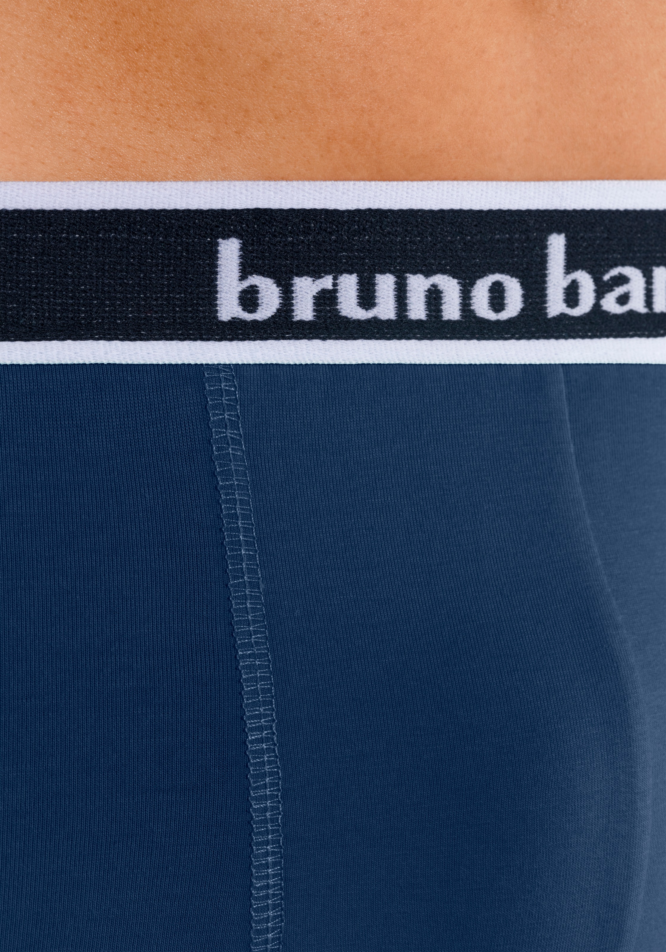 Bruno Banani Boxer »Boxershorts für Herren« 4er Pack,  mit Steifen und Logo im Bund