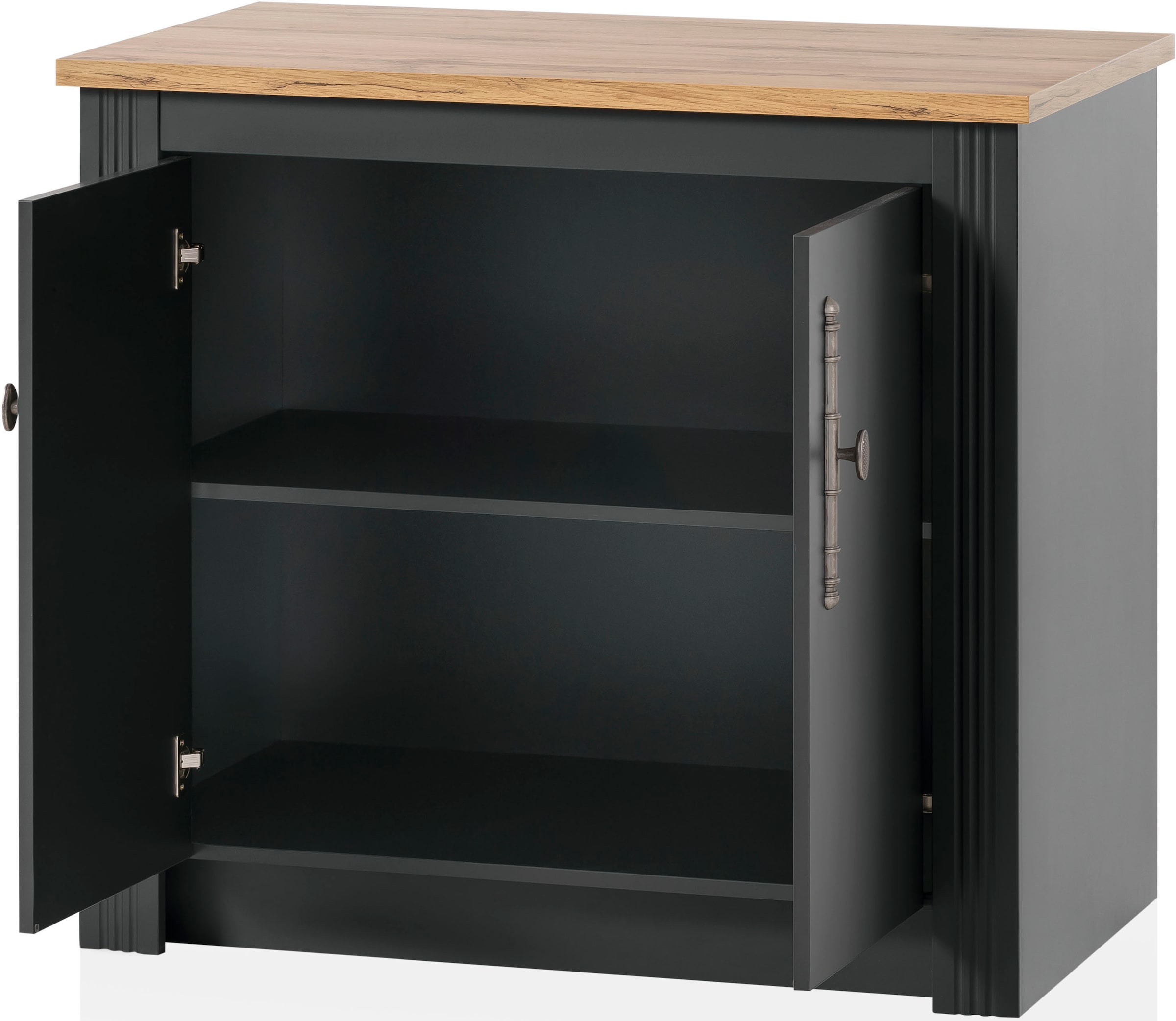 GOODproduct Küche »KS-Westminster« Breite 366 cm, ohne E-Geräte