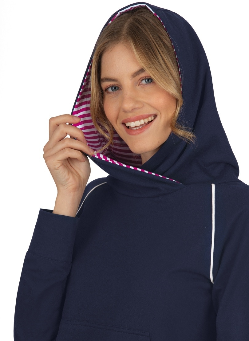 Trigema Sweatshirt »TRIGEMA Damen Jogginganzug mit Kapuzenshirt«