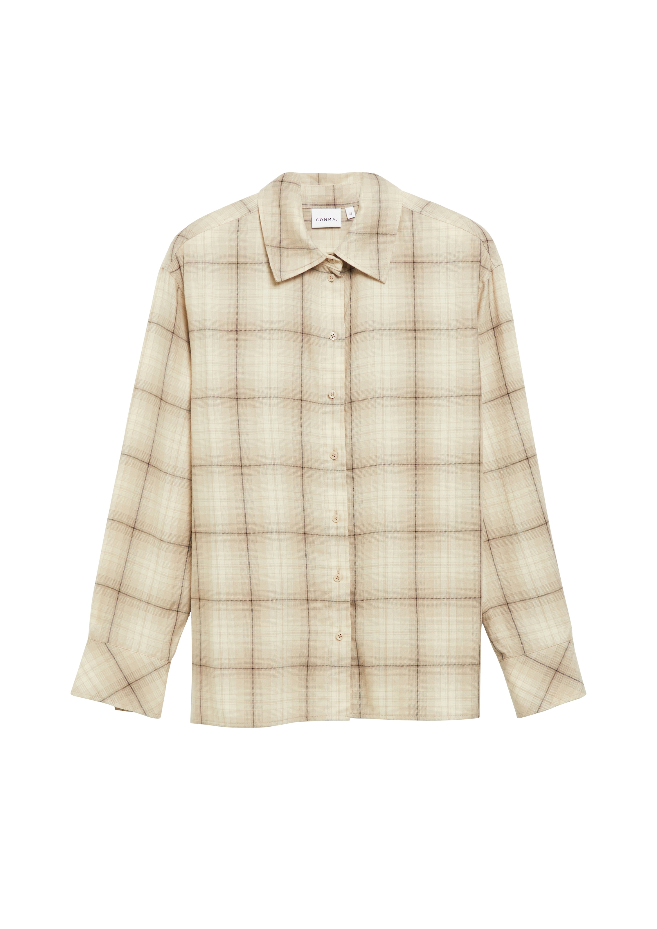 Comma Karobluse im Oversize-Look