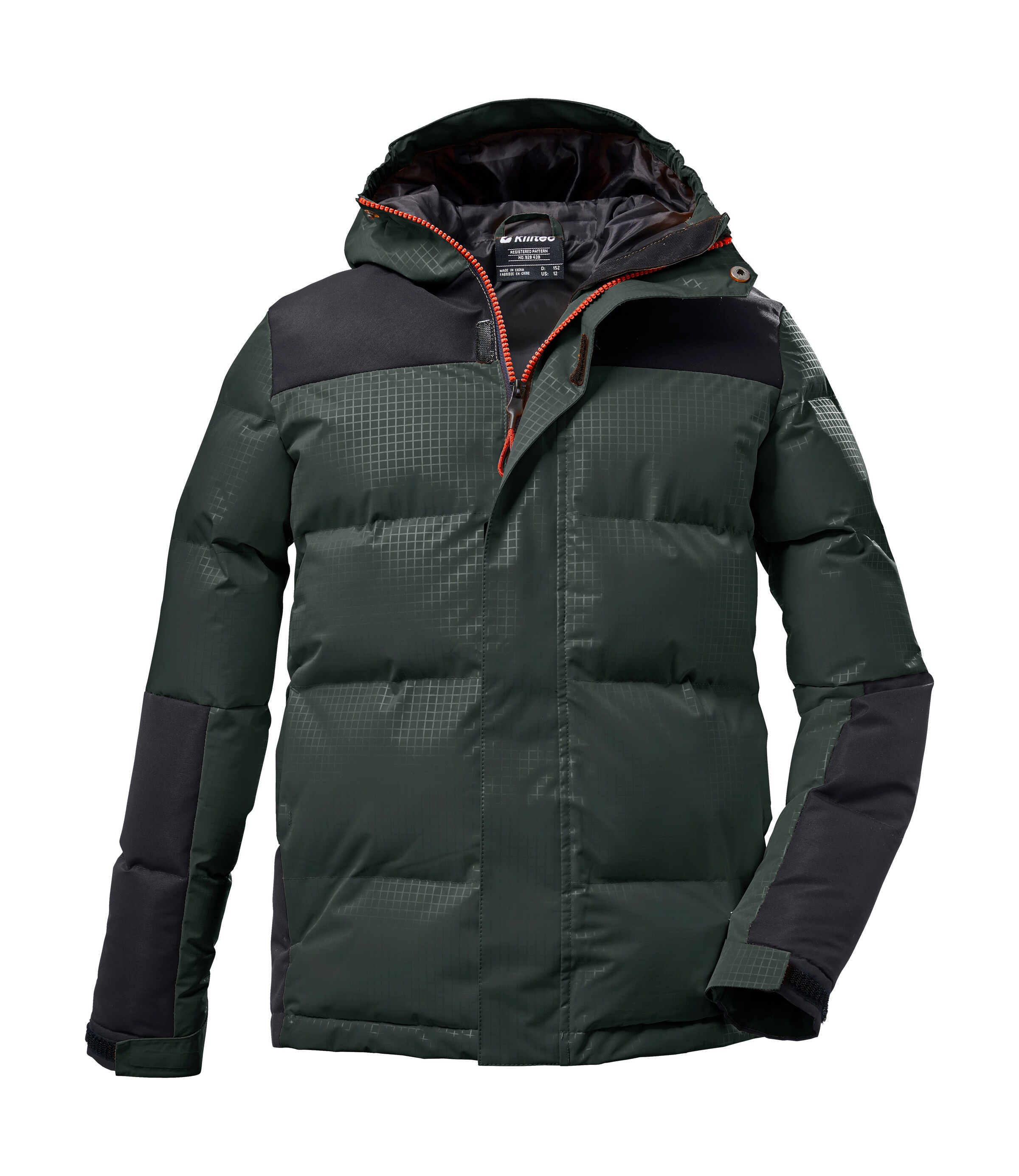 Killtec Veste matelassée »KOW 31 BYS QLTD JCKT« veste d'hiver enfant, doublée, coupe-vent et déperlante, respirante