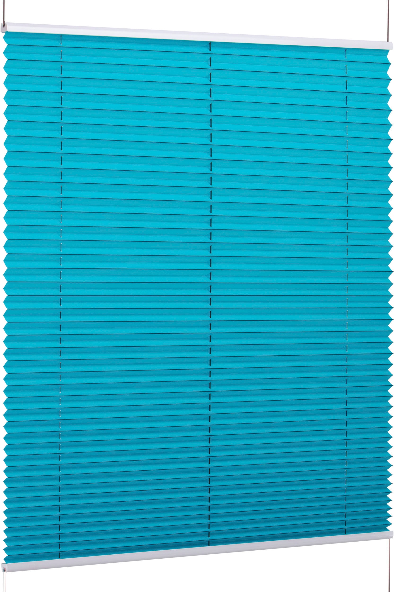 K-HOME Plissee »Klemmfix FLORIDA Stripe mit patentiertem Design« Lichtschutz ohne Bohren verspannt patentiertes Design