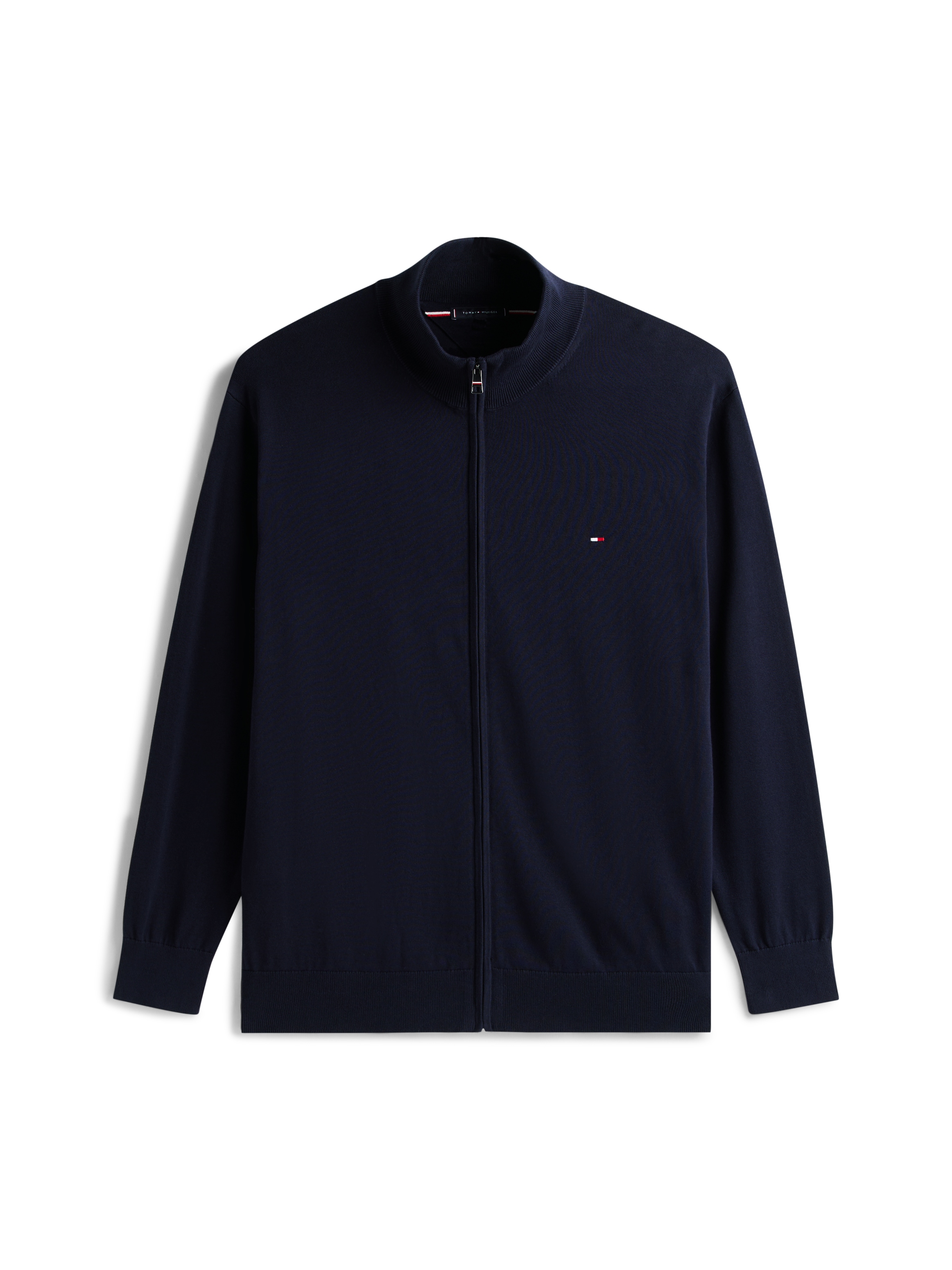 Tommy Hilfiger Big & Tall Strickjacke »BT-ESSENTIAL COTTON ZIP THRU-B« Grossen Grössen