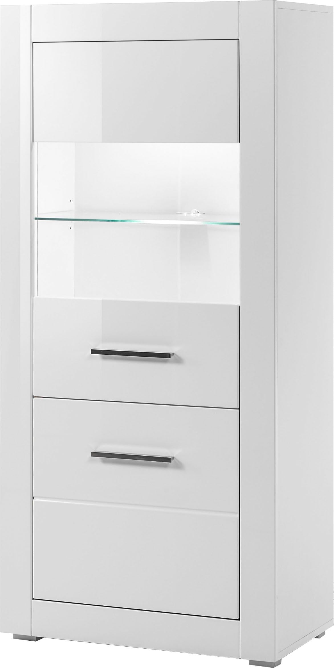 INOSIGN Vitrine »BIANCO«, Höhe 142 cm