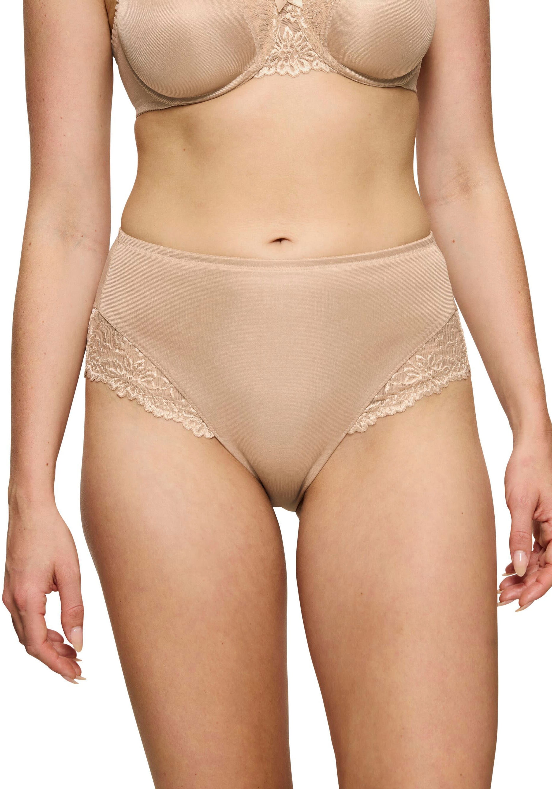 Image of Triumph Maxislip "Ladyform Soft" mit Spitze, femininer Stil, glatt, elegant