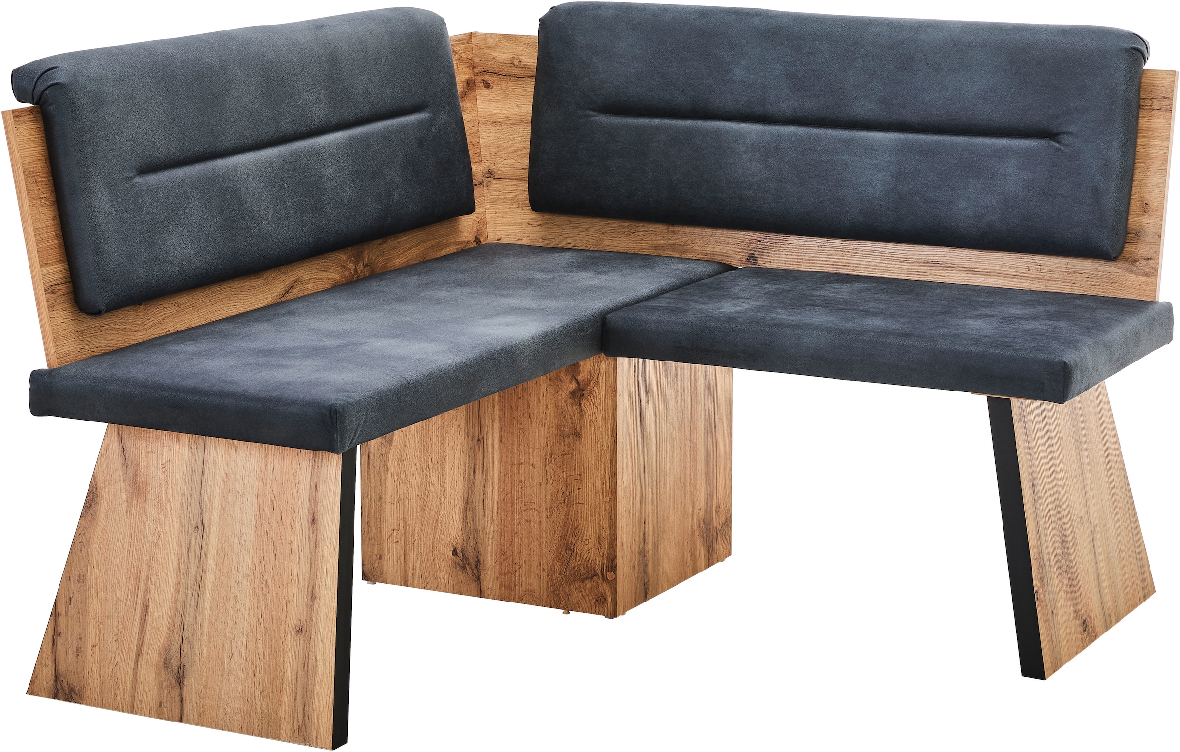 massivline&more Eckbankgruppe »Treviso« 3 tlg. tlg. besteht aus Tisch, Eckbank, Freischwinger
