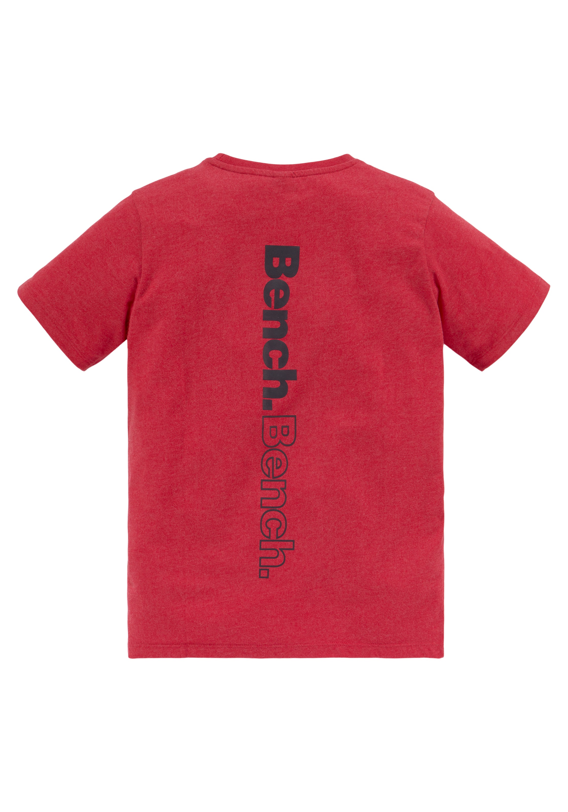 Qualität in Bench. Rückendruck T-Shirt »Basic«, mit auf melierter versandkostenfrei und