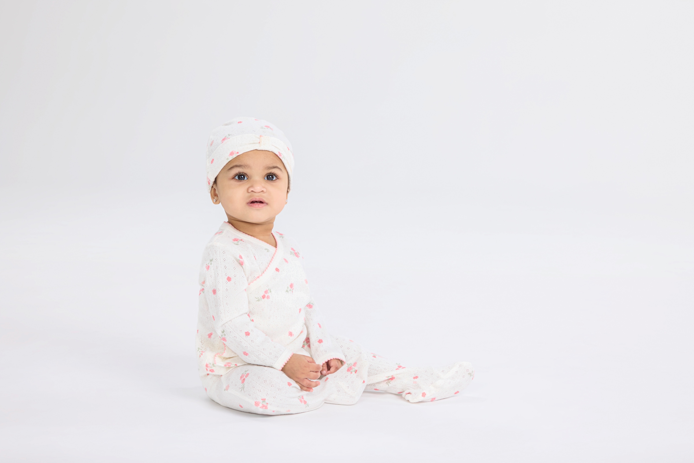 HUGGIES babywear Langarmshirt & Hose »HUGG FOOTED PANT SET+ATTACHMEN« Set,  mit All-Over Print