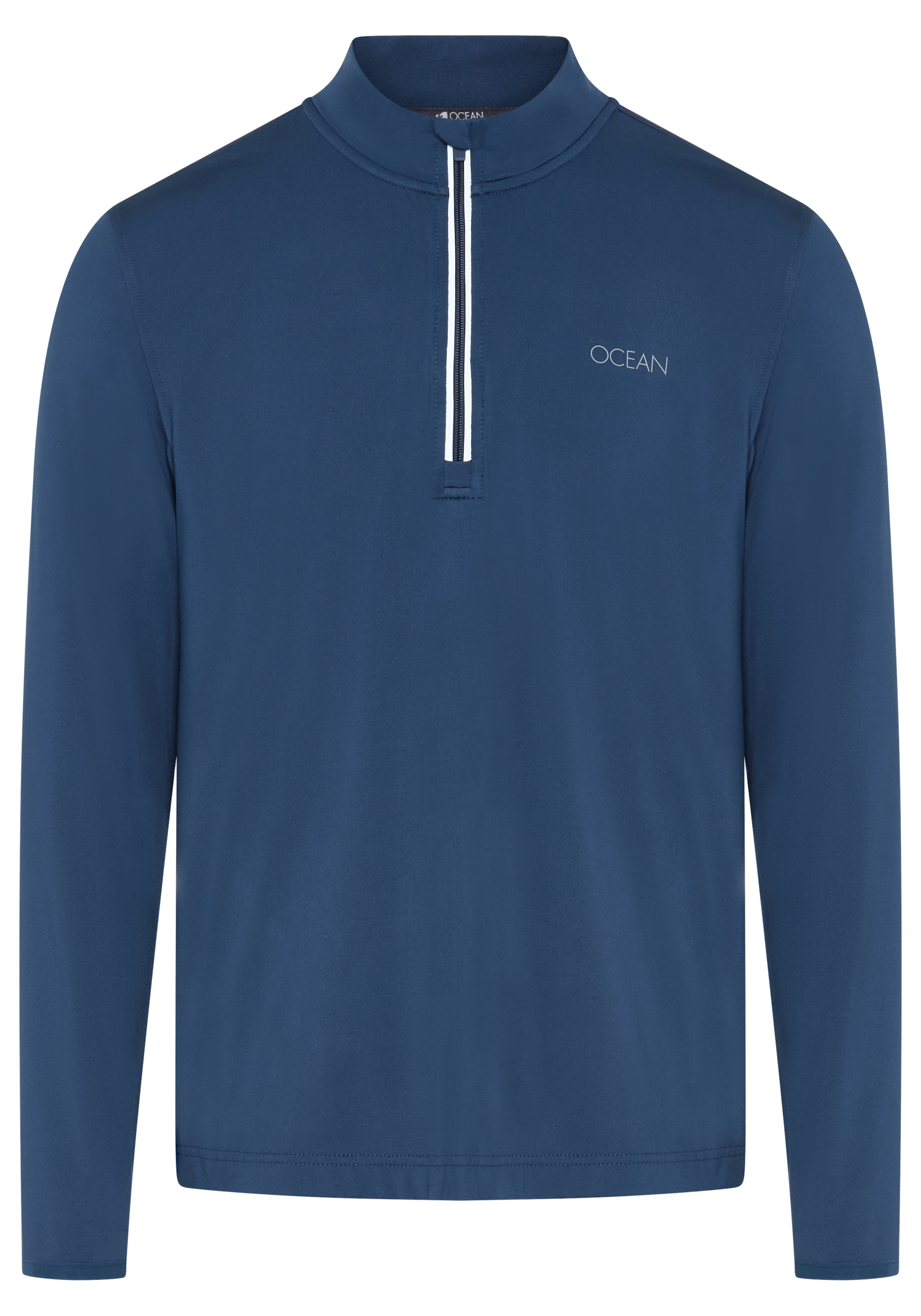 Ocean Sportswear T-shirt fonctionnel »atmungsaktiv , quick dry« schmale Passform, Langarm, mit Reissverschluss am Ausschnitt