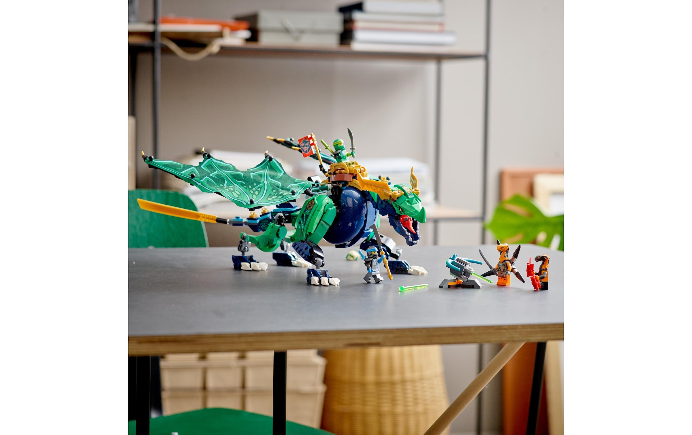LEGO® Spielbausteine »Lloyds legendärer Drachen«, (747 St.)