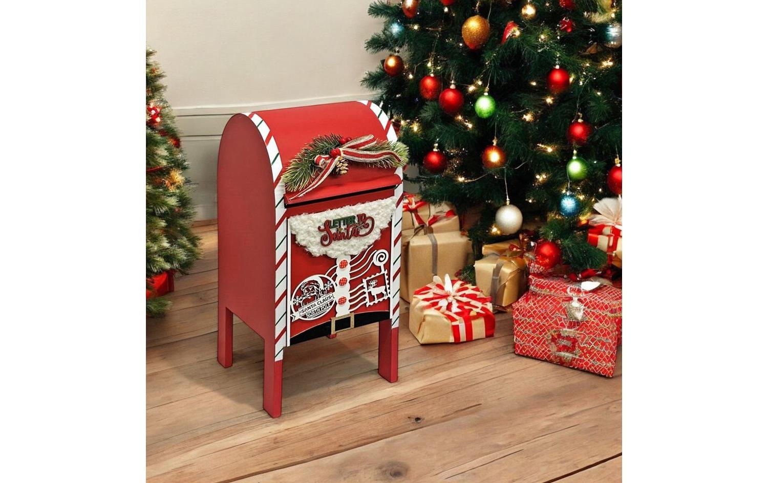 Dameco Figurine de Noël »Deko Briefkasten Santa«