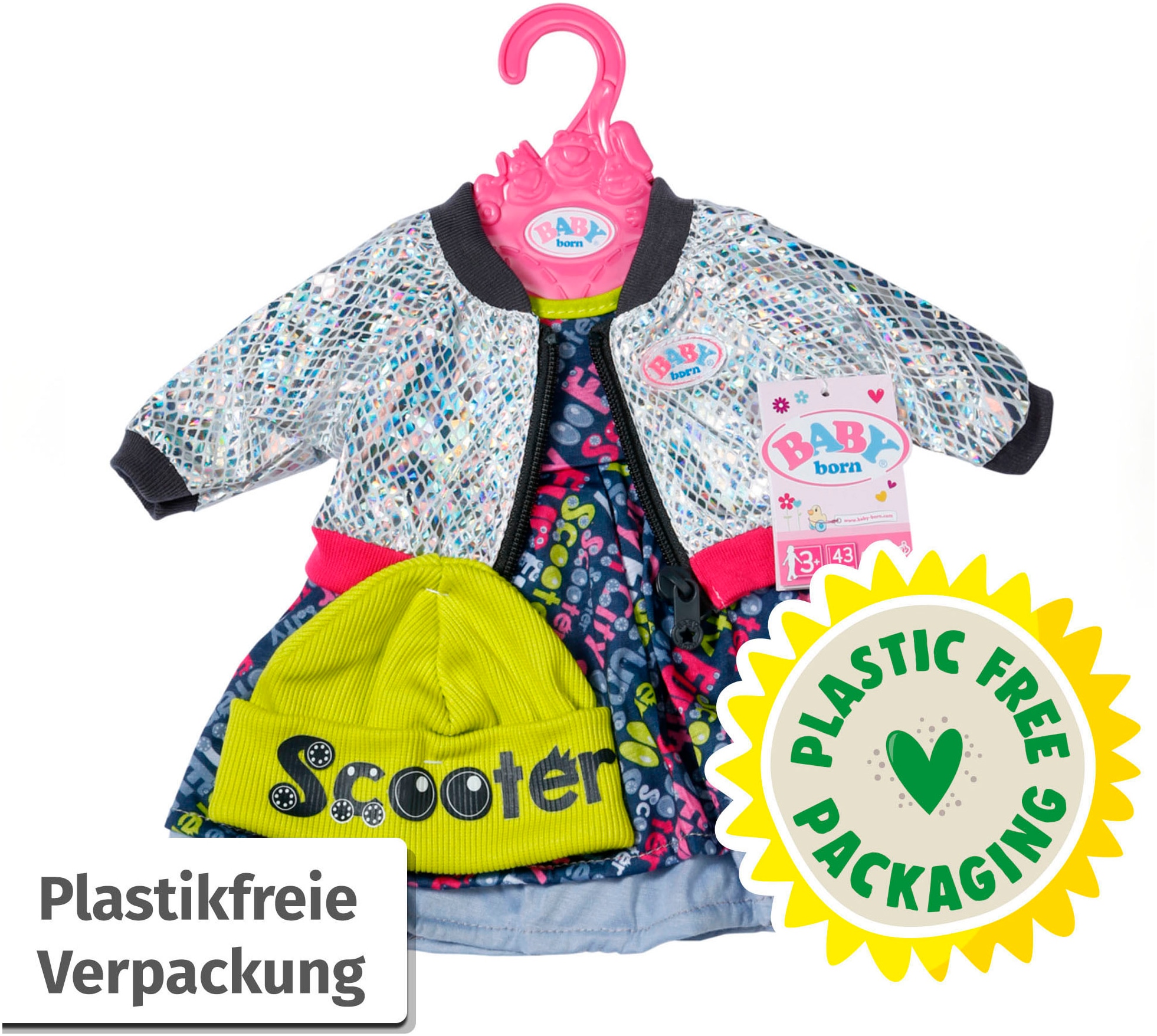 Baby Born Puppenkleidung »E-Scooter Outfit, 43 cm«