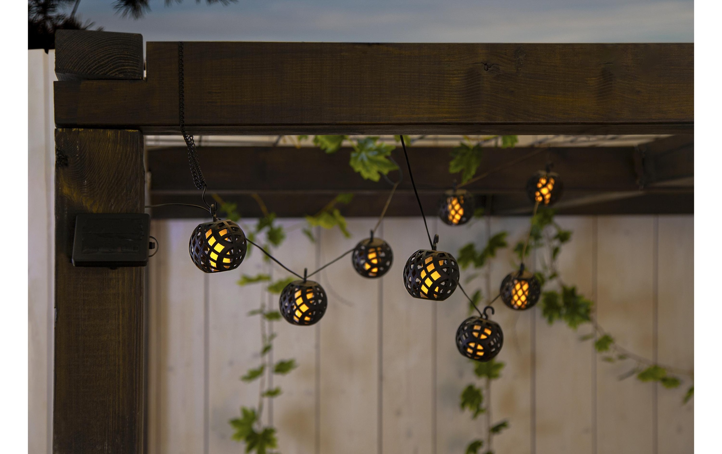 Parforce Traditional Hunting LED-Lichterkette »Star Trading Solar«, 8 St.-flammig