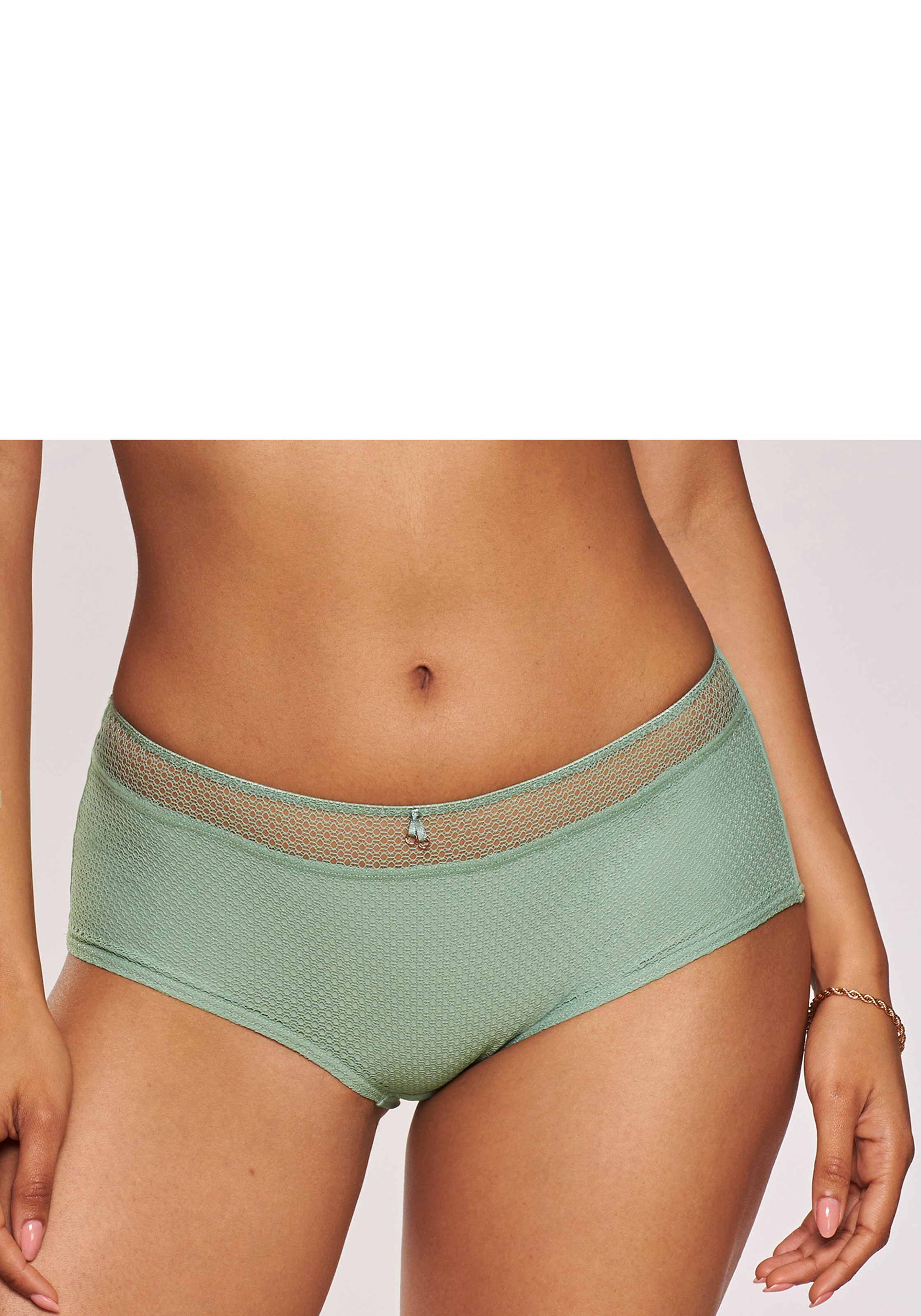 Image of Nuance Panty mit feiner Zierschleife und Schmuckaccessoire