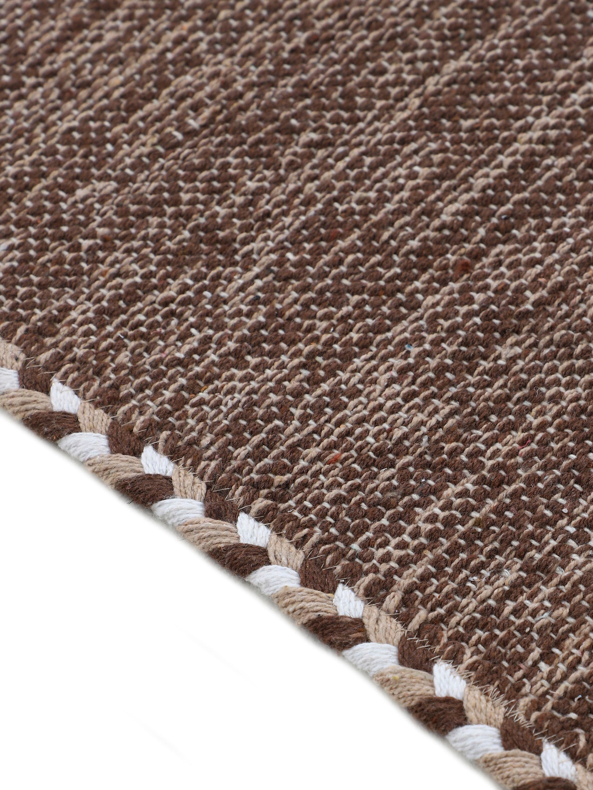 carpetfine Teppich »Kelim Azizi,  auch als Läufer erhältlich«, rechteckig, 5 mm Höhe, handgewebt, Baumwolle, Wendeteppich mit Fransen, Fleckerl, Wohnzimmer