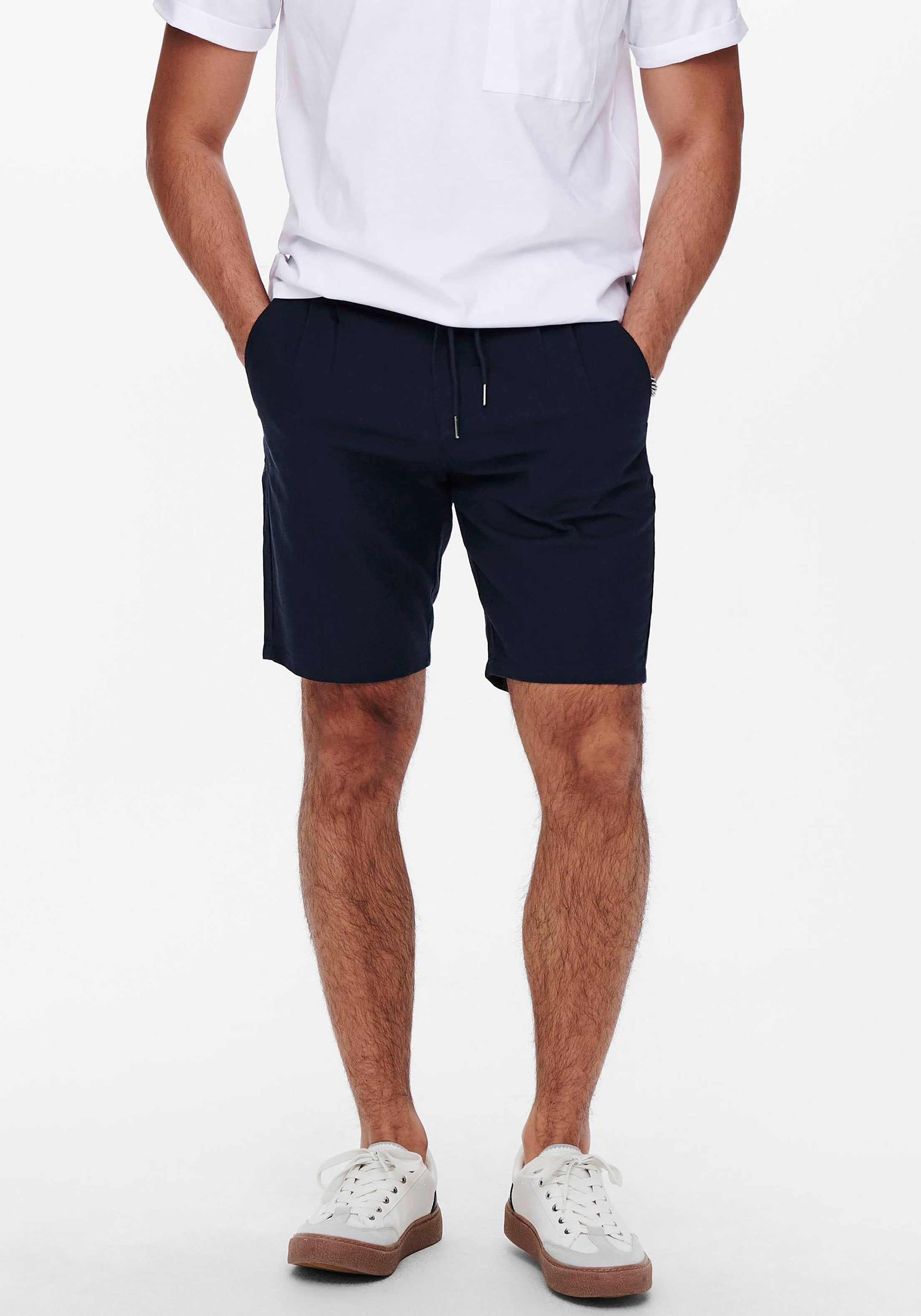Image of ONLY & SONS Shorts »LEO SHORTS LINEN« bei Ackermann Versand Schweiz