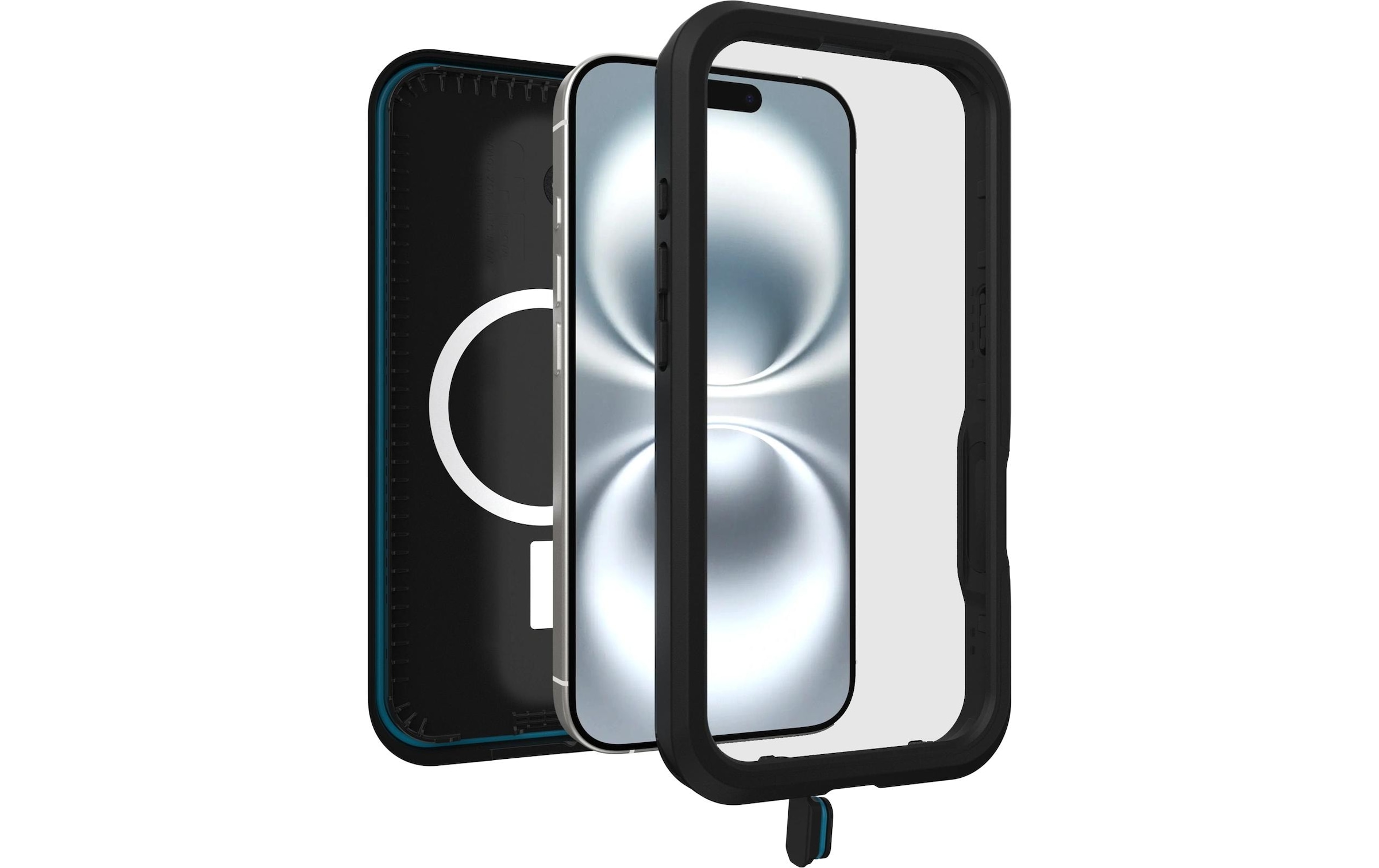 Otterbox Étui pour smartphone »Fre Serie mit MagSafe für Apple iPhone 16« Backcover, Schutzhülle, Handyschutzhülle, Case, Schutzcase, stossfest