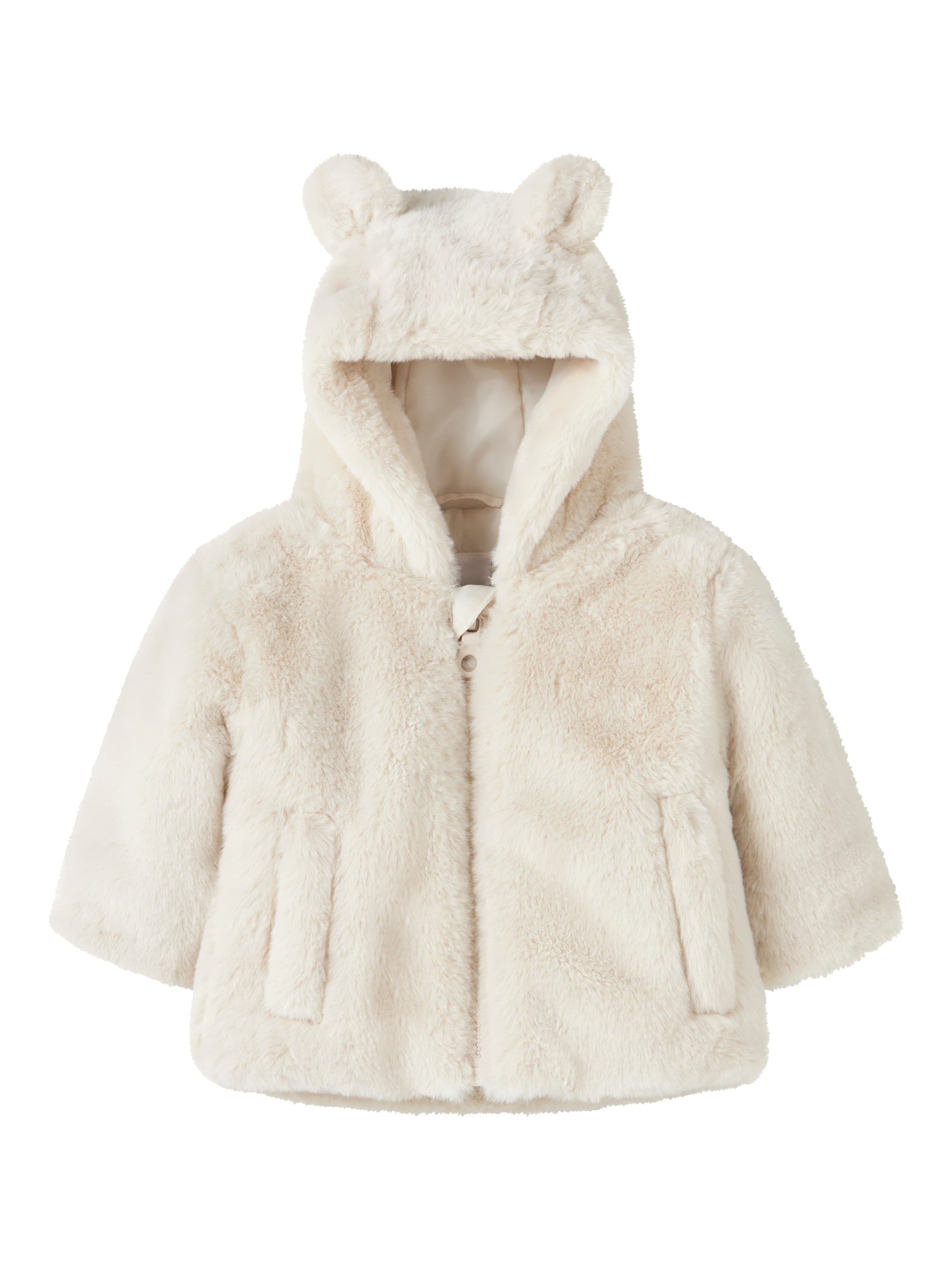 Name It »NBFMILA JACKET HOOD PB« avec capuche fibre synthétique