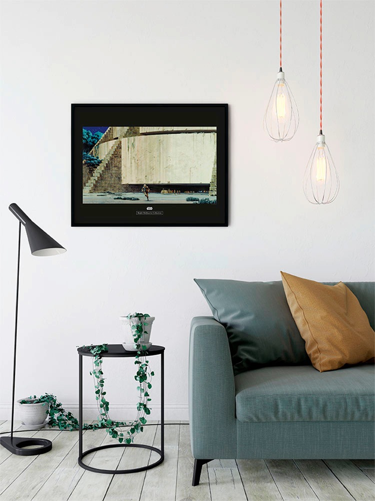 Komar Bild »Star Wars Classic RMQ Yavin Temple«, Star Wars, (1 St.), Wandbild zur Dekoration im Kinderzimmer - ohne Rahmen