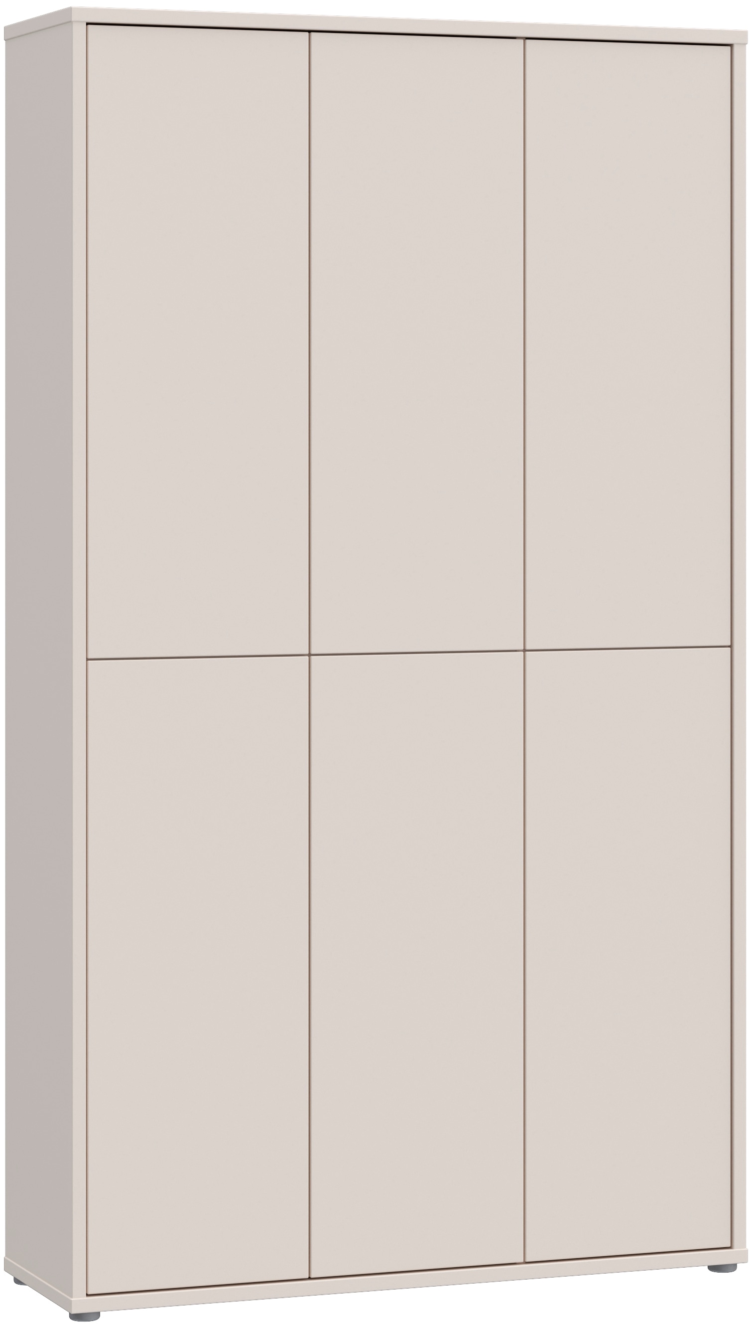 FORTE Armoire à chaussures »Alice Springs, Schuhschrank, B/H/T 109,2/191,9/34,9 cm, 36 Paar Schuhe« L/H/P 109,2/191,9/34,9 cm,  Armoire de rangement, armoire polyvalente, (L/H 109cm x 192cm), avec 16 étagères