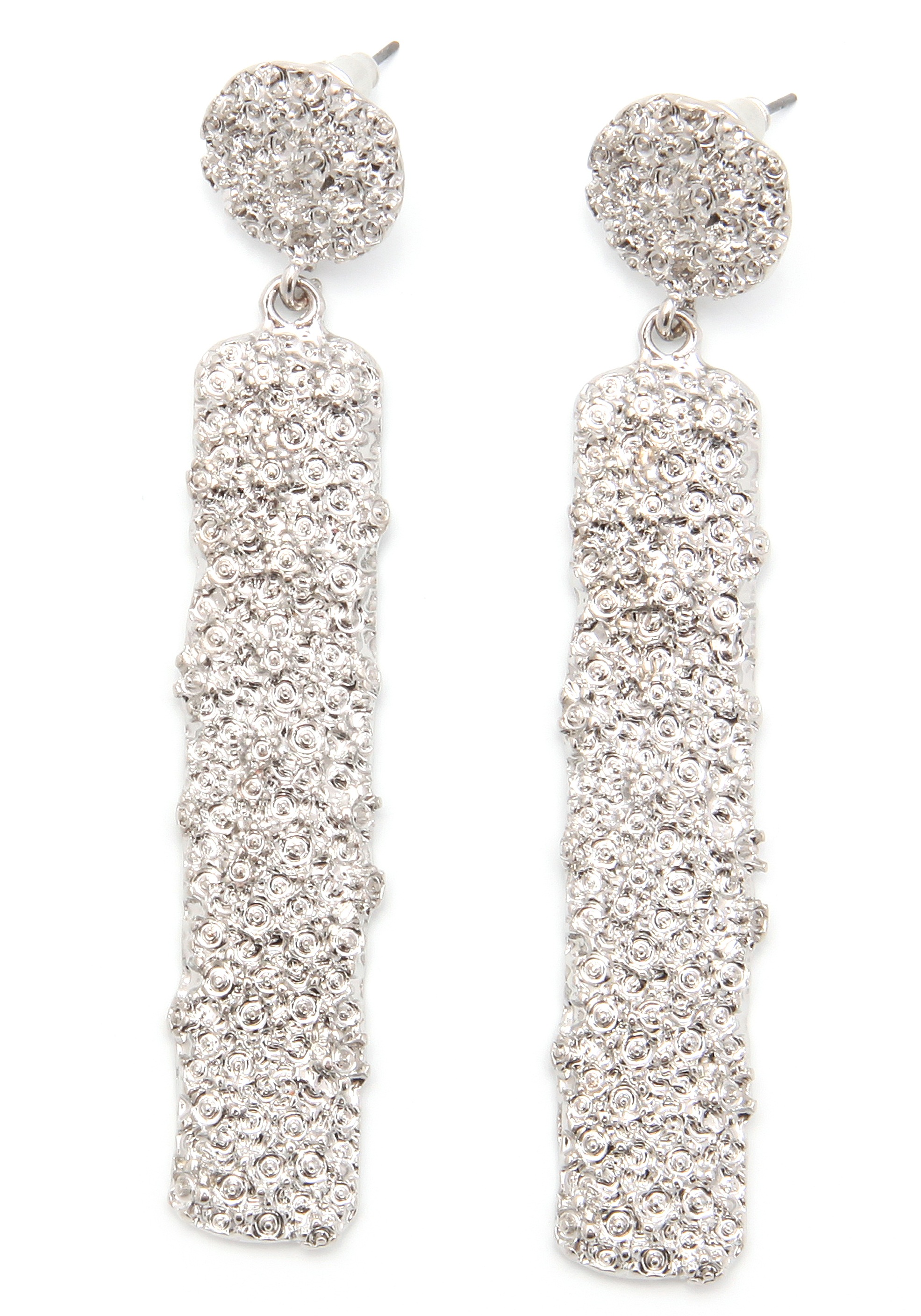 Image of J.Jayz Paar Ohrstecker »langes Design, funkelnd, rhodiniert« bei Ackermann Versand Schweiz