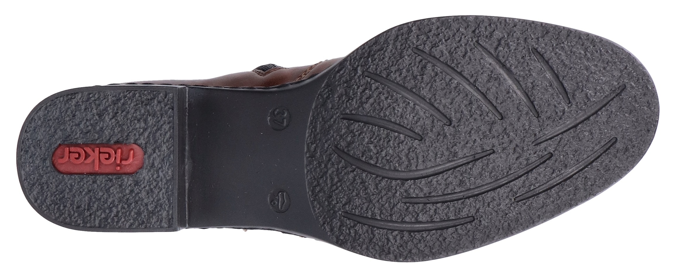 Rieker Stiefelette, Business-Stiefelette, Boots, mit Innenreissverschluss, schmale Form