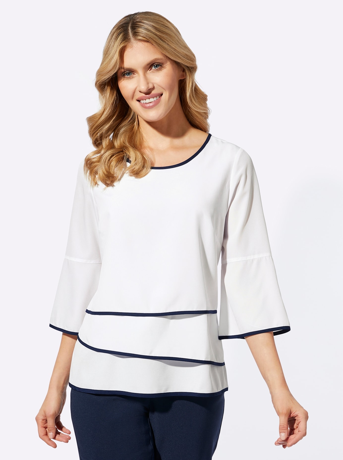 Classic Basics Schlupfbluse
