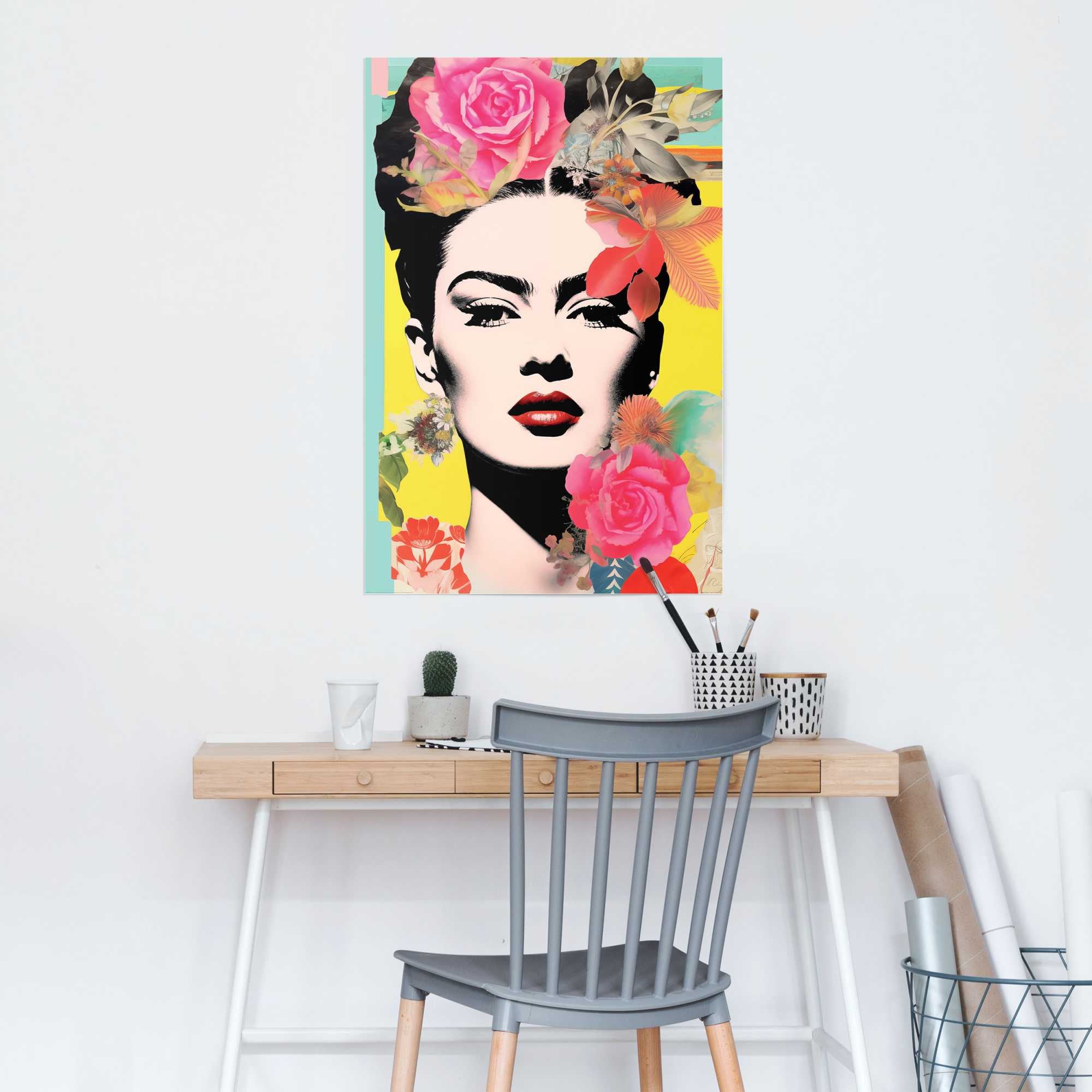 Image of Reinders Poster "Frida Pop"