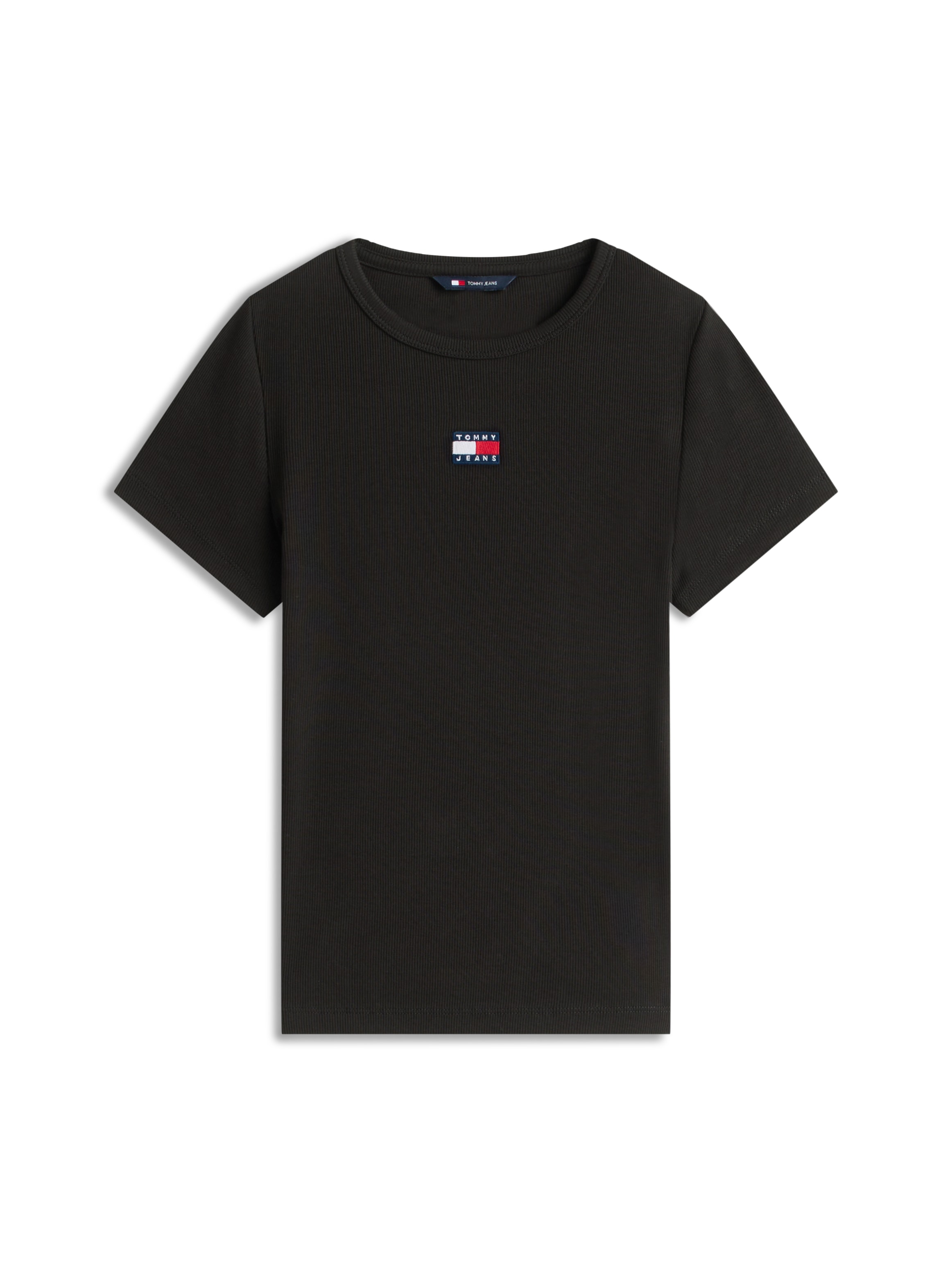 Tommy Jeans T-shirt à manches courtes »TJW SLIM BADGE RIB TEE« mit gerippter Struktur