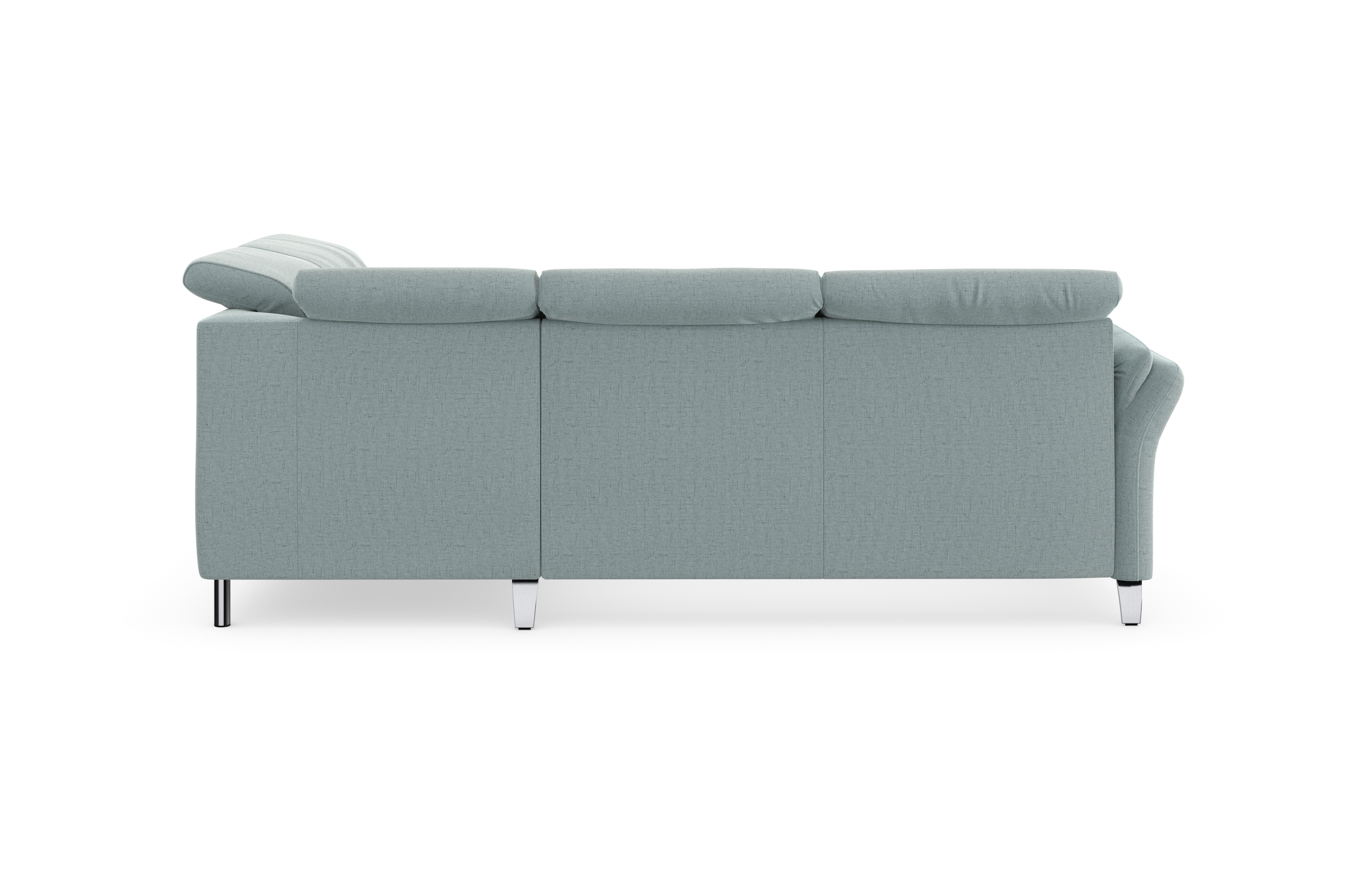 sit&more Canapé d'angle »Grenoble L-Form mit Federkern« avec fonction couchage, coffre à lit, réglage des accoudoirs et du dossier en option