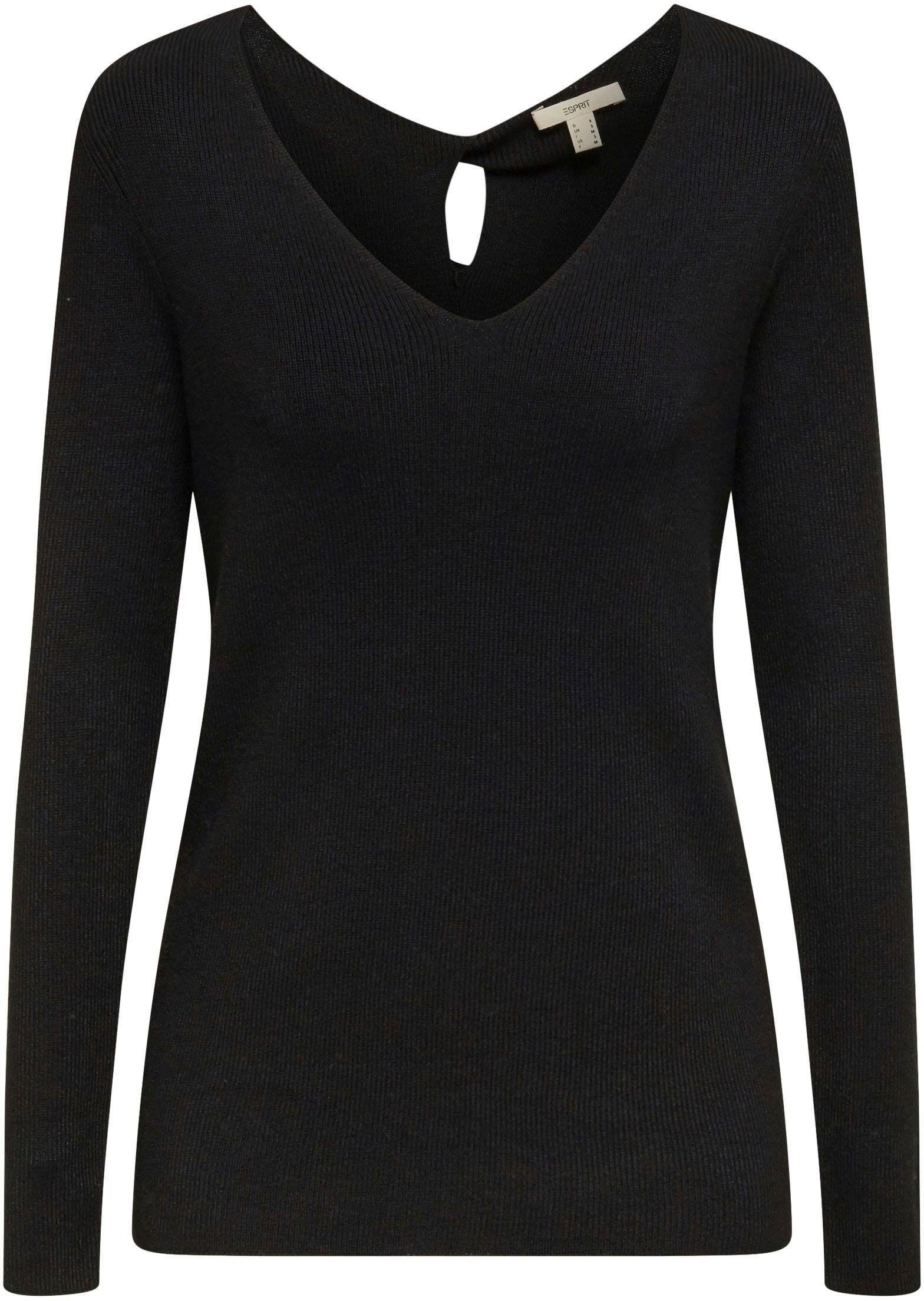 Image of Esprit Strickpullover, mit tollem Cut-Out und Drapé-Detail am Rücken bei Ackermann Versand Schweiz