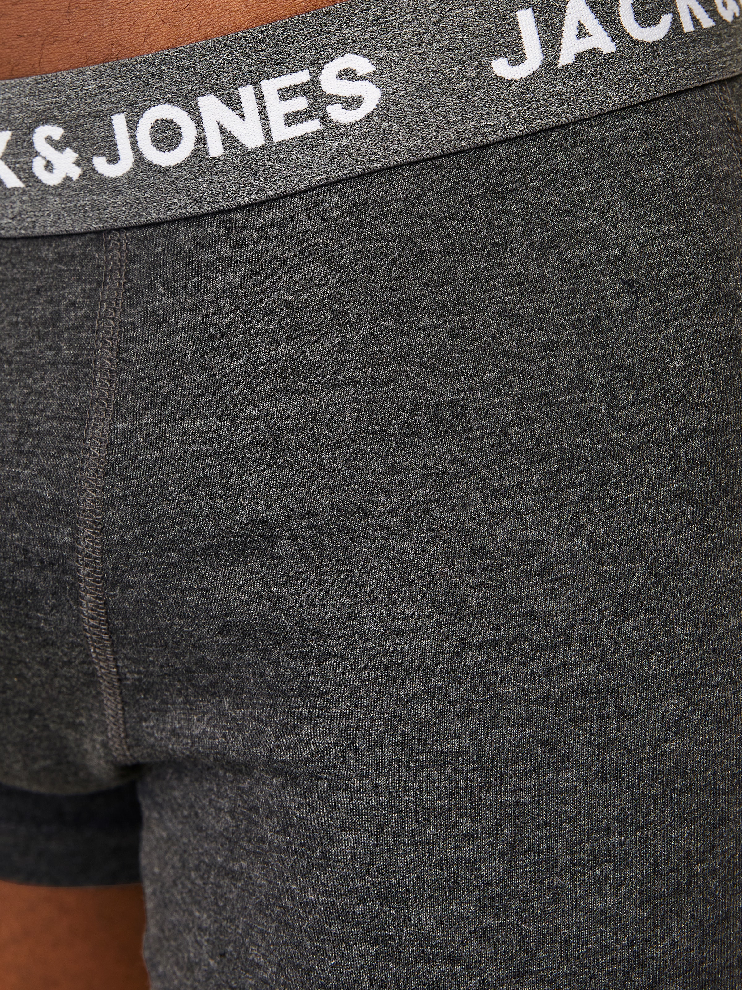 Jack & Jones Trunk »JACSOLID  Stretchkomfort, elastisch, bequem mit sportlichem Look«, (Packung, 12 St.), bedruckt, modisch, eng anliegend, Baumwollmischung, Bündchen