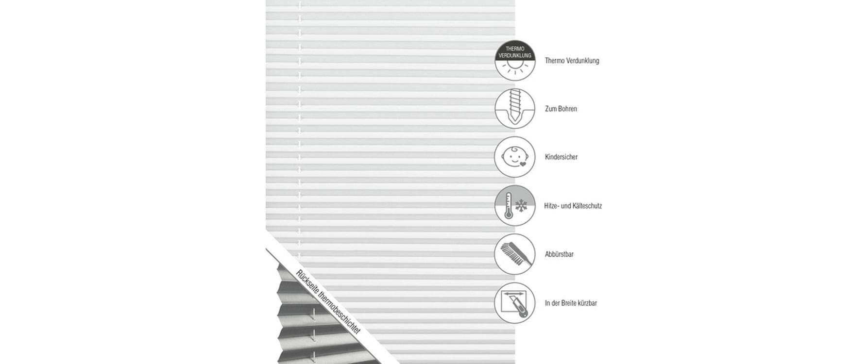 GARDINIA Plissee »Concept Thermo«