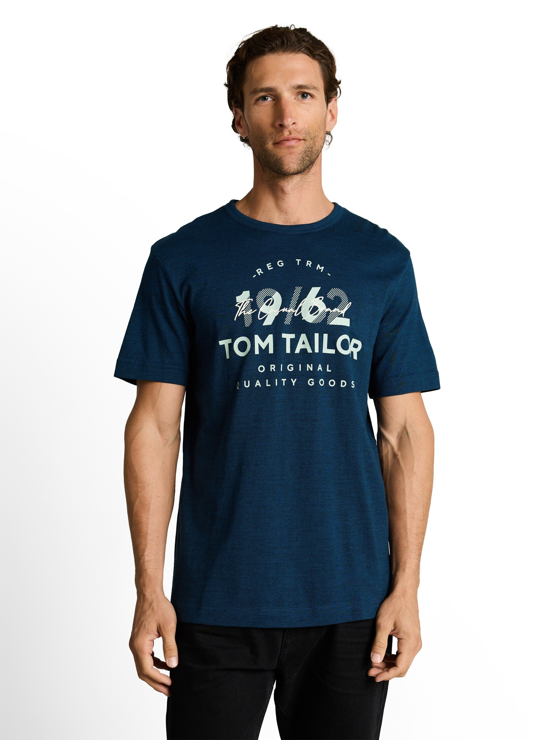 Image of TOM TAILOR T-Shirt mit Logo Print