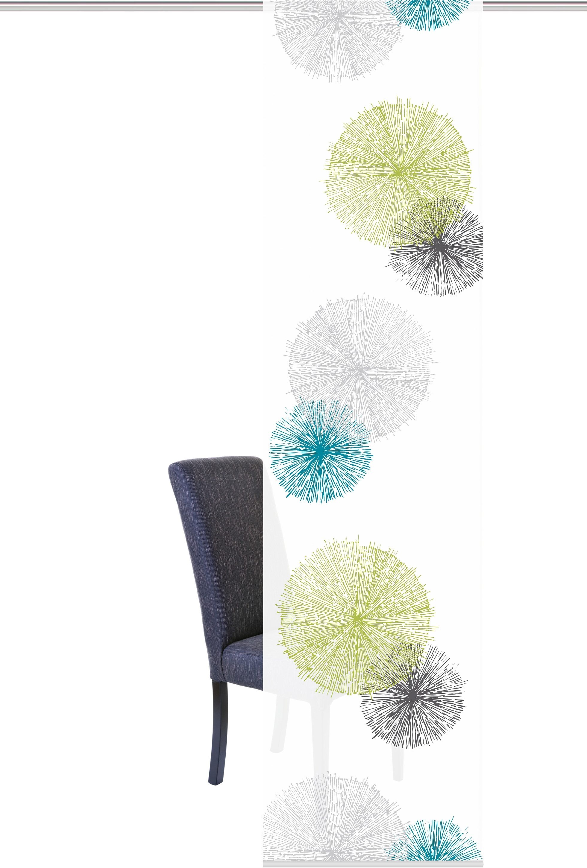 Image of HOME WOHNIDEEN Schiebegardine »RAWLINS«, (1 St.), HxB: 245x60, inkl. Befestigungszubehör bei Ackermann Versand Schweiz