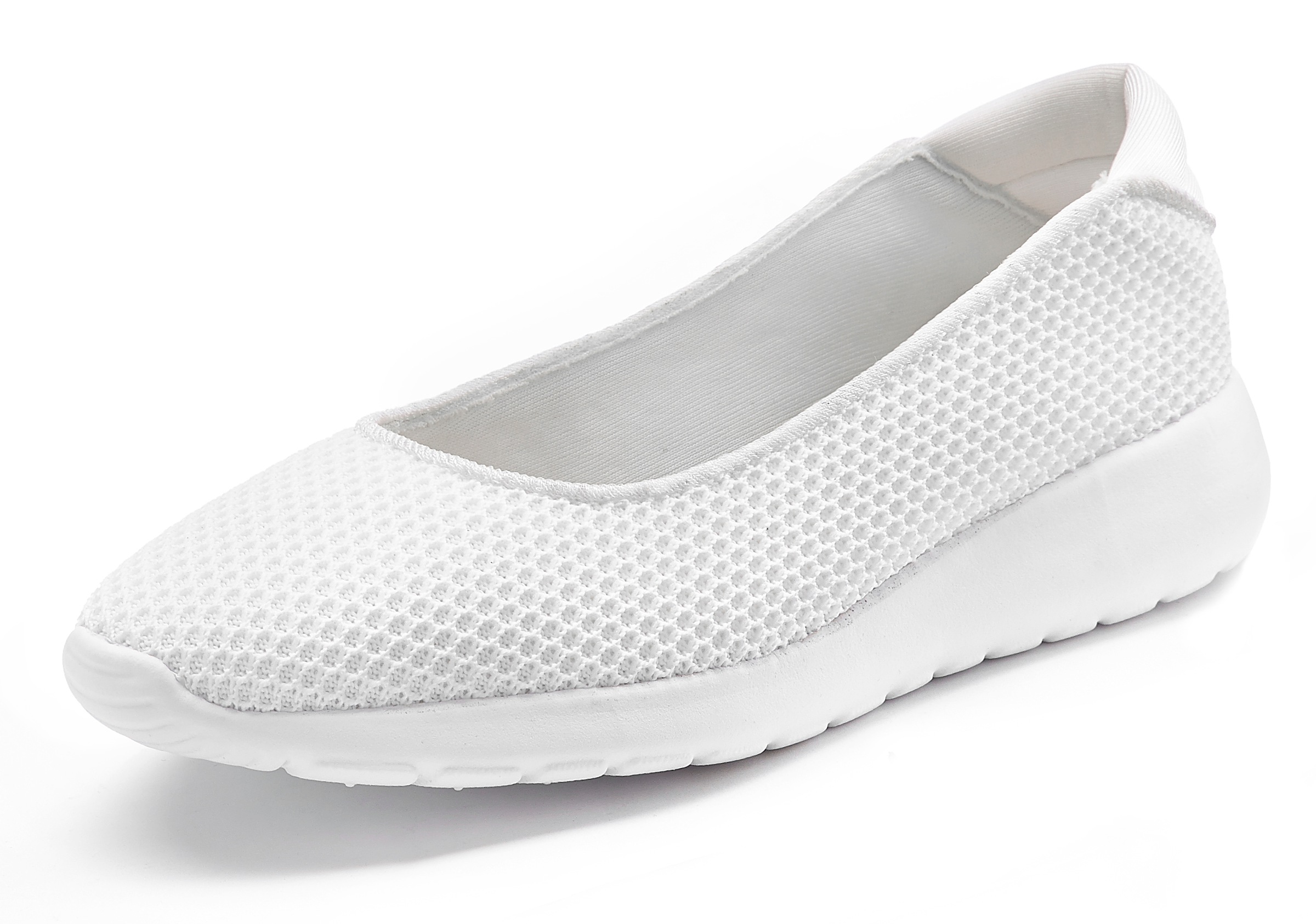 Image of LASCANA Ballerina, Sneaker Slip-In in superleichter Mesh-Optik bei Ackermann Versand Schweiz