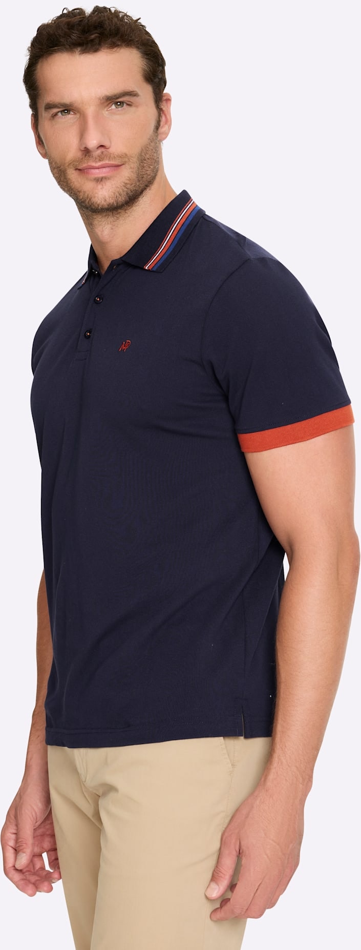 Marco Donati T-shirt à manches courtes »Kurzarm-Poloshirt«, 1 pièces
