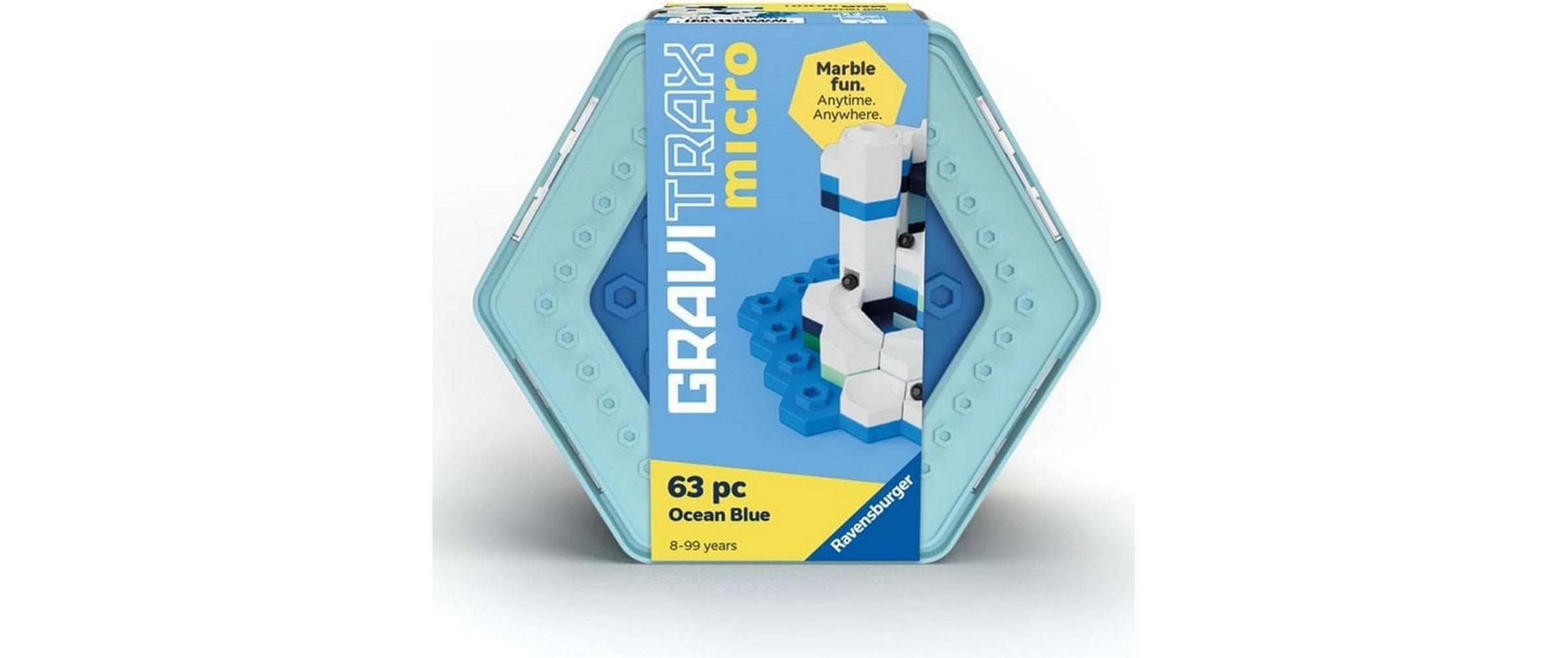 Image of Ravensburger Kugelbahn "Kugelbahn GraviTrax micro – Ocean Blue (63 pc)"