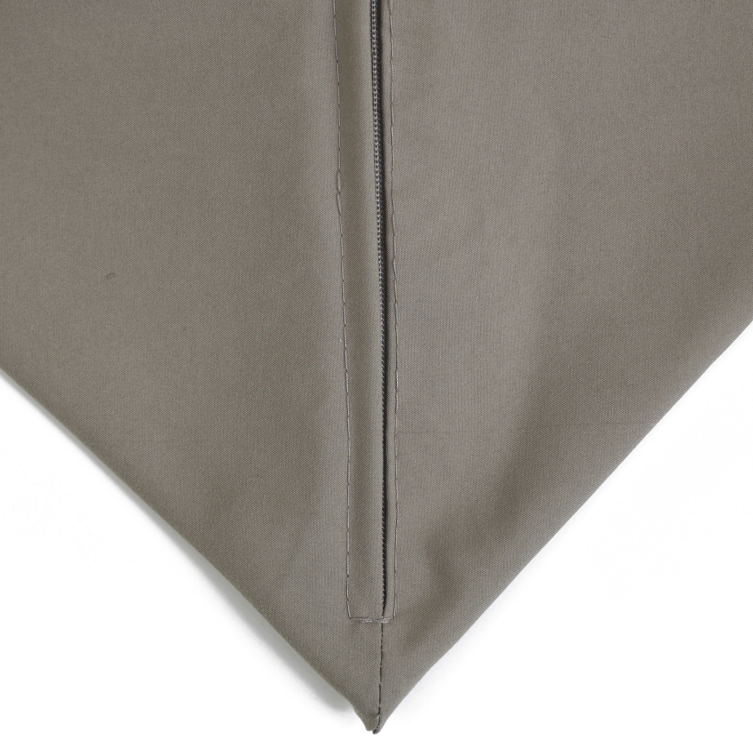 my home Dekokissen »Raja« einfarbig, Kissenhüllen ohne Füllung , 40 x 40 cm, 2er-Set, Mikrofaser