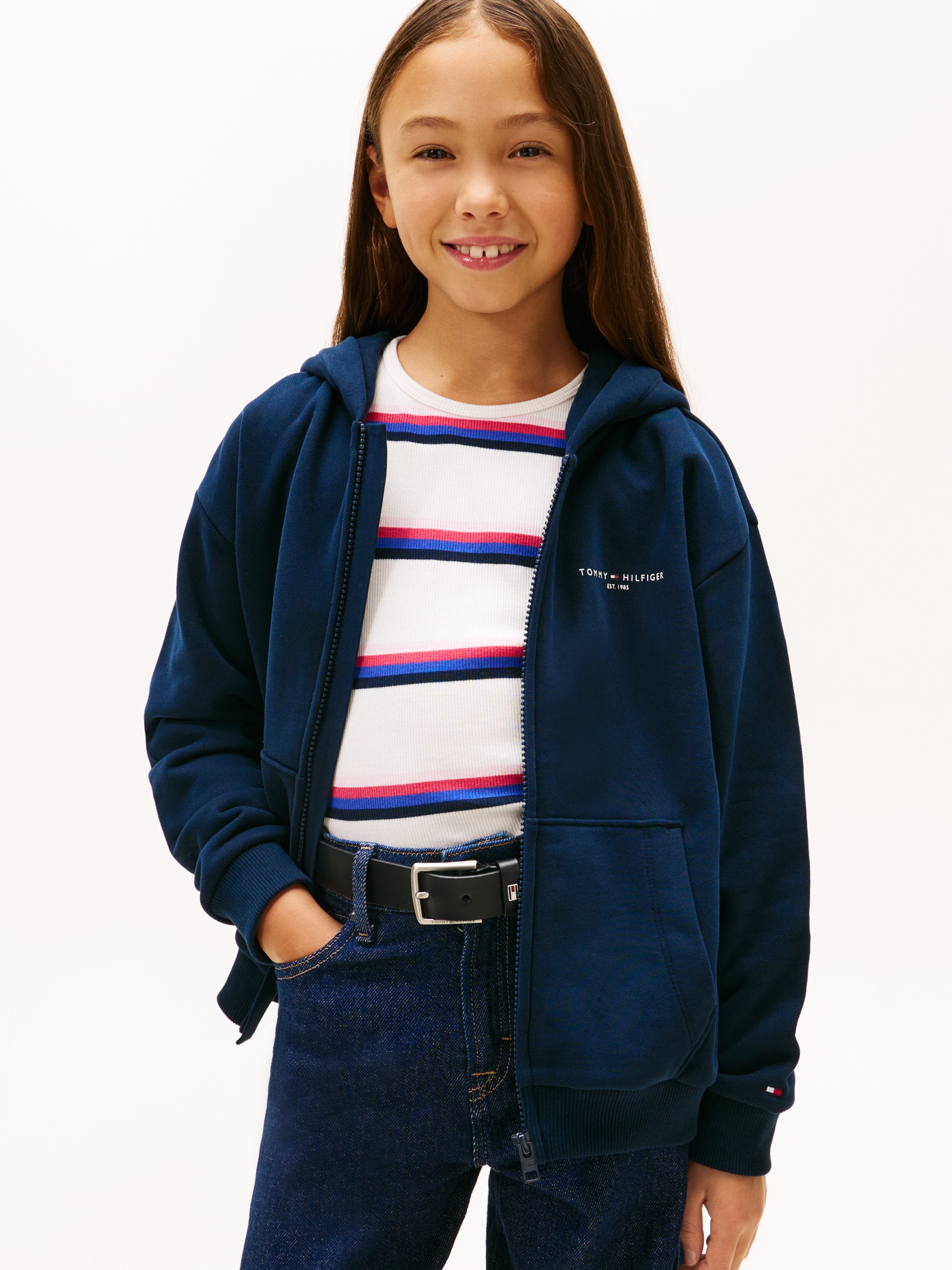 Tommy Hilfiger Veste sweat Regular fit, für Kinder bis 16 Jahre